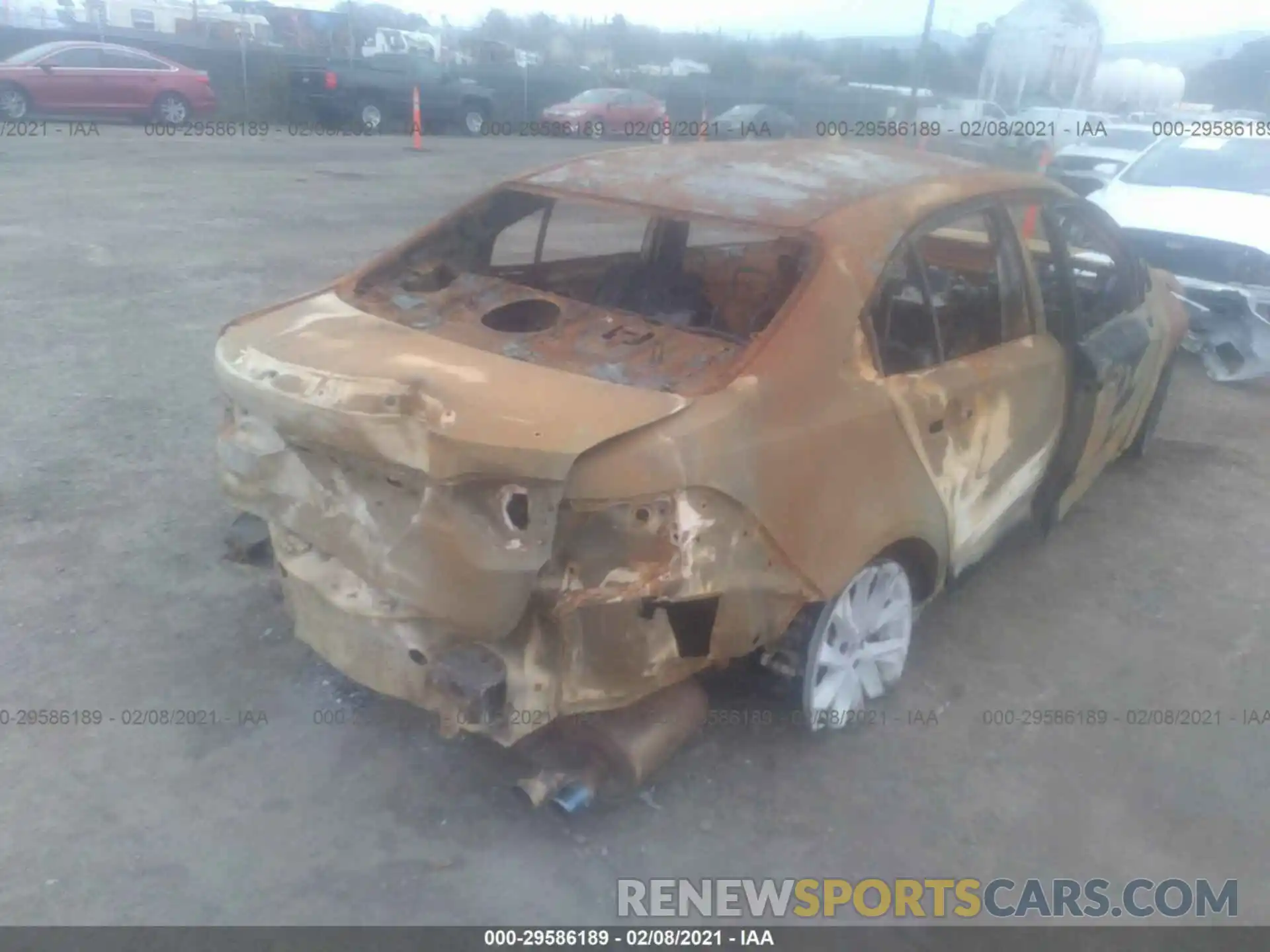 6 Photograph of a damaged car JTDS4RCEXLJ043204 TOYOTA COROLLA 2020