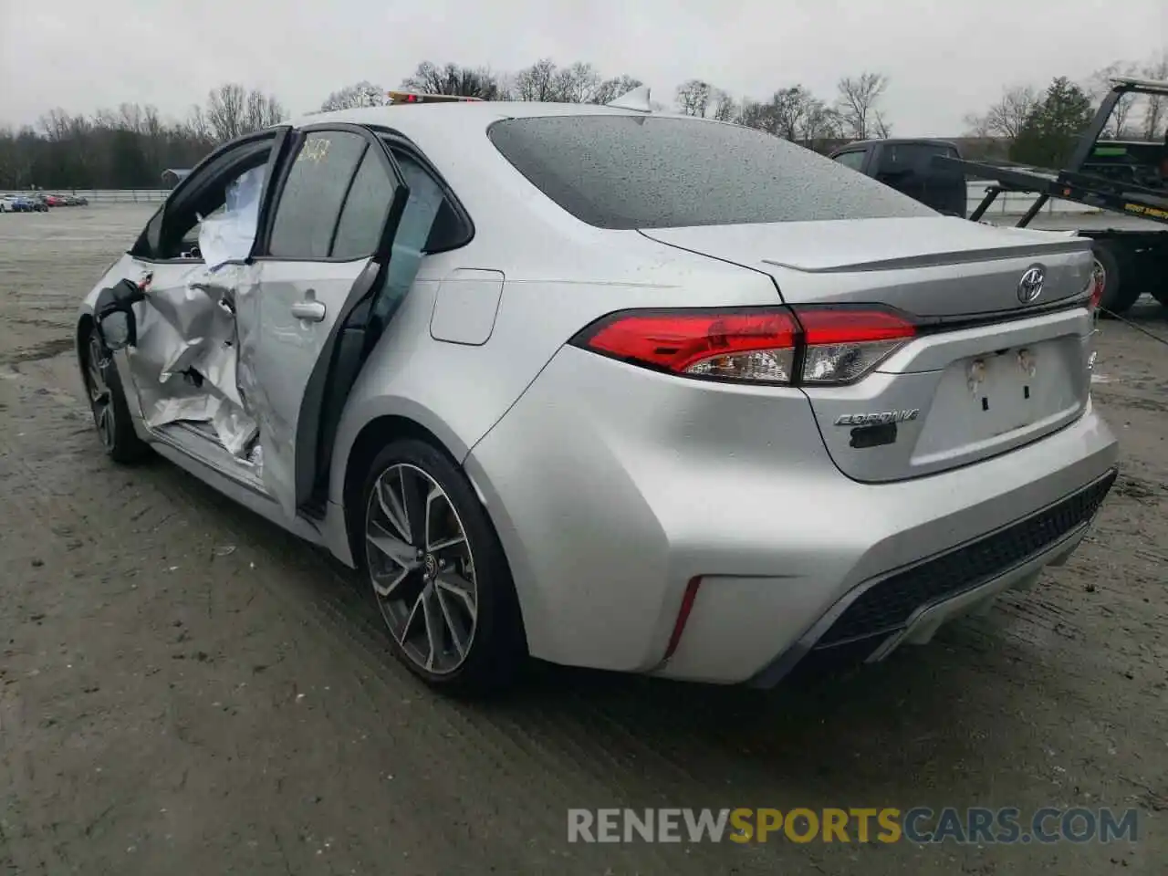 3 Photograph of a damaged car JTDS4RCEXLJ044157 TOYOTA COROLLA 2020