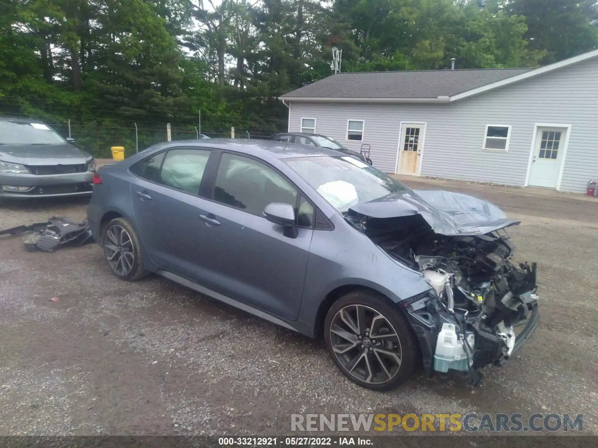 1 Photograph of a damaged car JTDS4RCEXLJ045437 TOYOTA COROLLA 2020