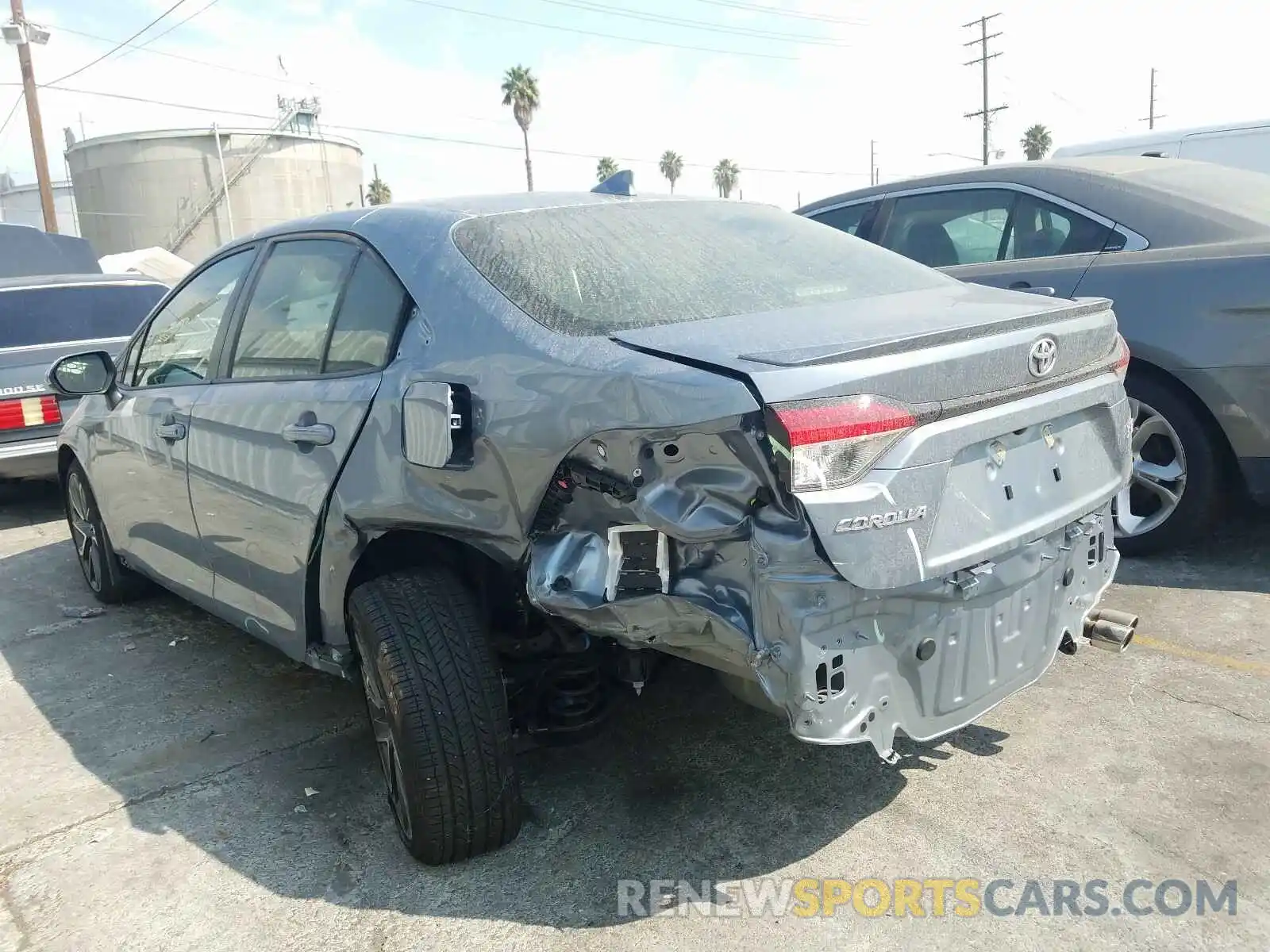 3 Photograph of a damaged car JTDS4RCEXLJ047480 TOYOTA COROLLA 2020