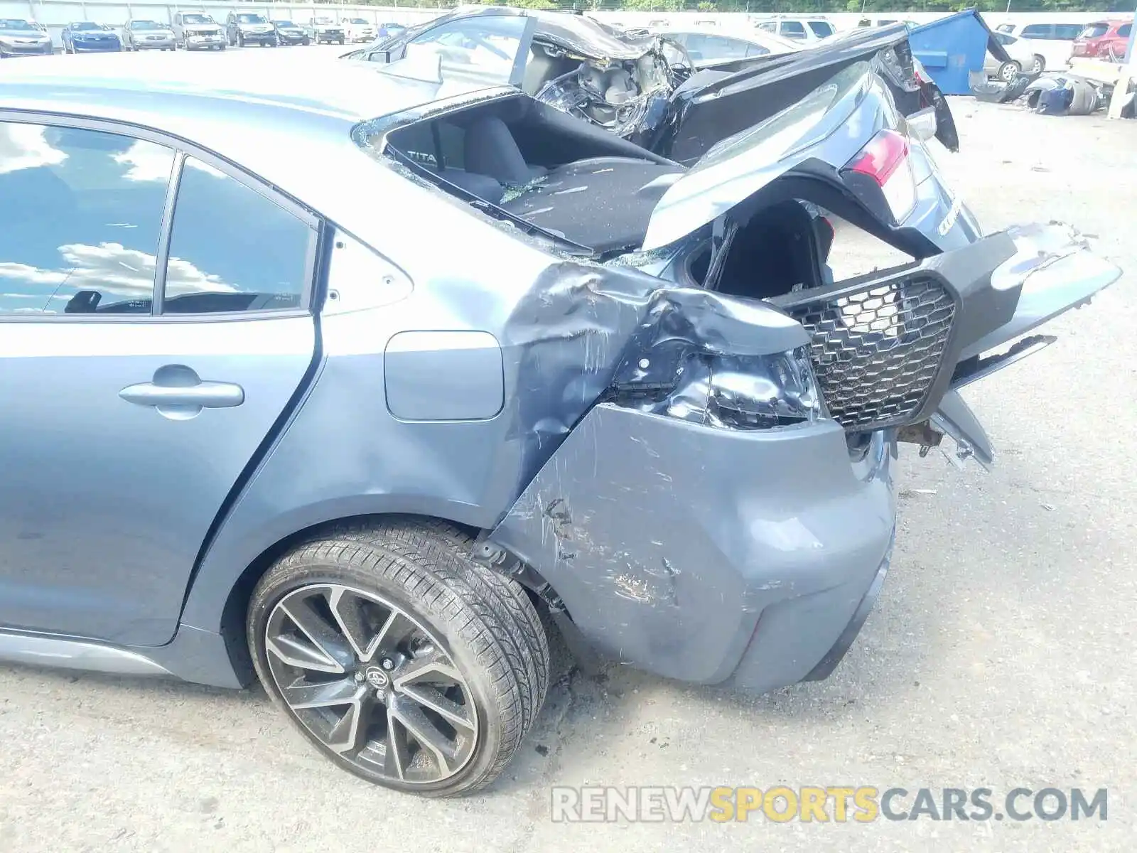 9 Photograph of a damaged car JTDS4RCEXLJ049312 TOYOTA COROLLA 2020