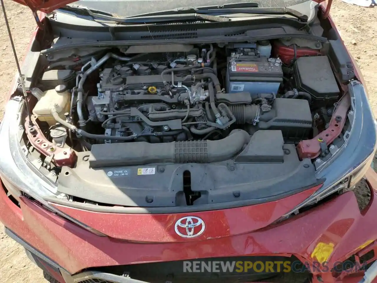 7 Photograph of a damaged car JTDS4RCEXLJ050332 TOYOTA COROLLA 2020