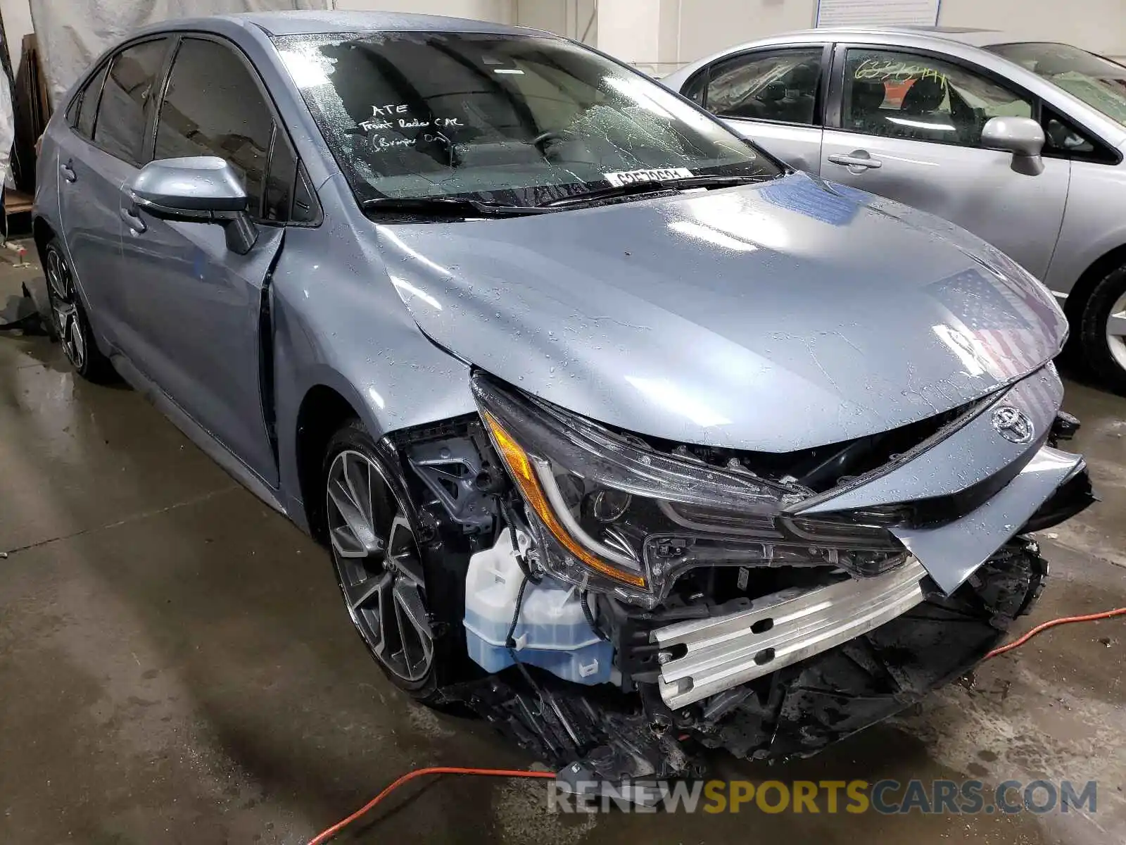 1 Photograph of a damaged car JTDS4RCEXLJ050816 TOYOTA COROLLA 2020