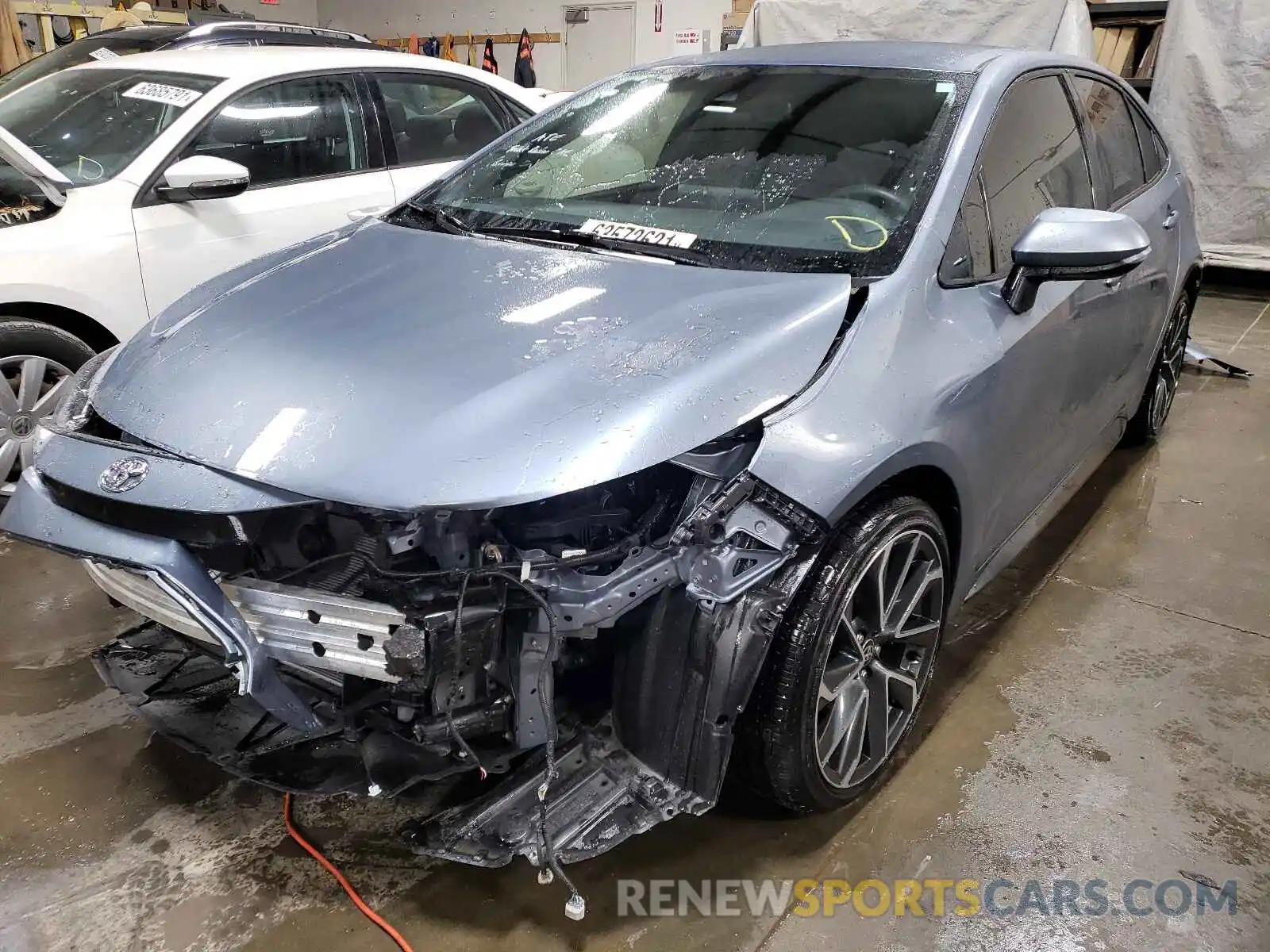 2 Photograph of a damaged car JTDS4RCEXLJ050816 TOYOTA COROLLA 2020