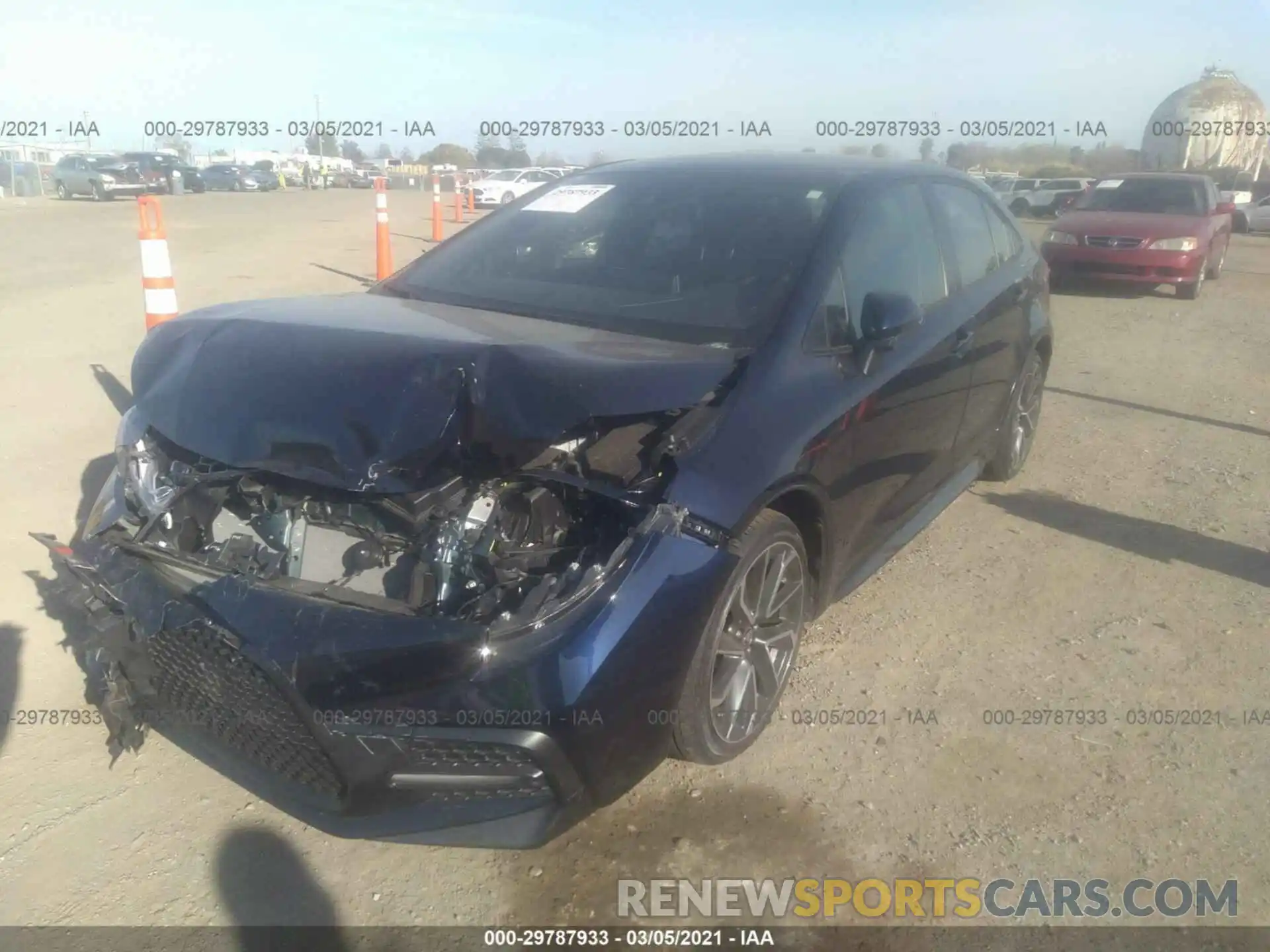 6 Photograph of a damaged car JTDS4RCEXLJ051464 TOYOTA COROLLA 2020