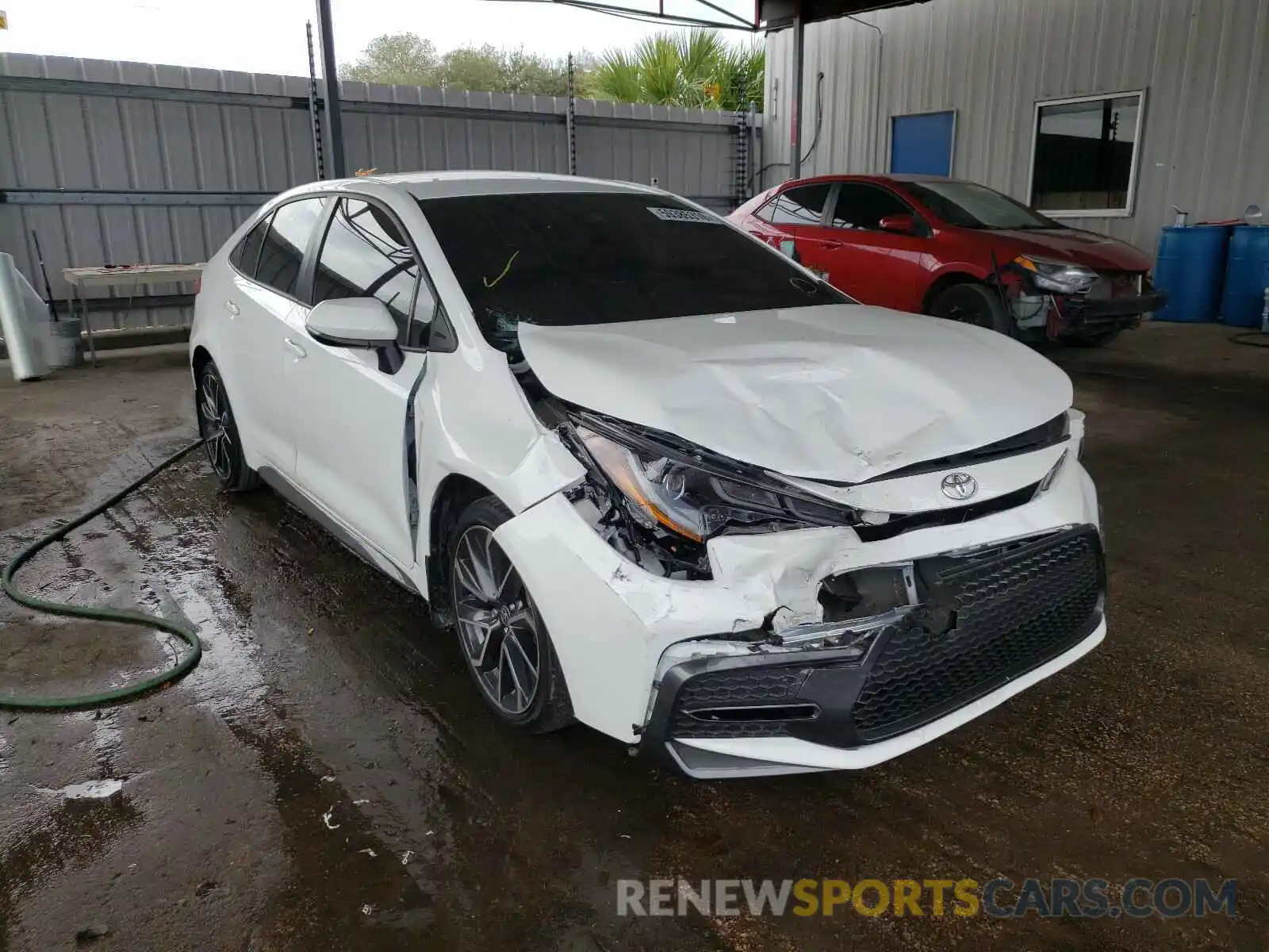 1 Photograph of a damaged car JTDS4RCEXLJ051660 TOYOTA COROLLA 2020