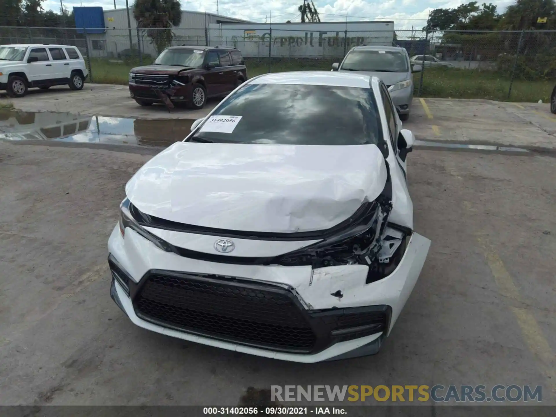 6 Photograph of a damaged car JTDS4RCEXLJ052775 TOYOTA COROLLA 2020