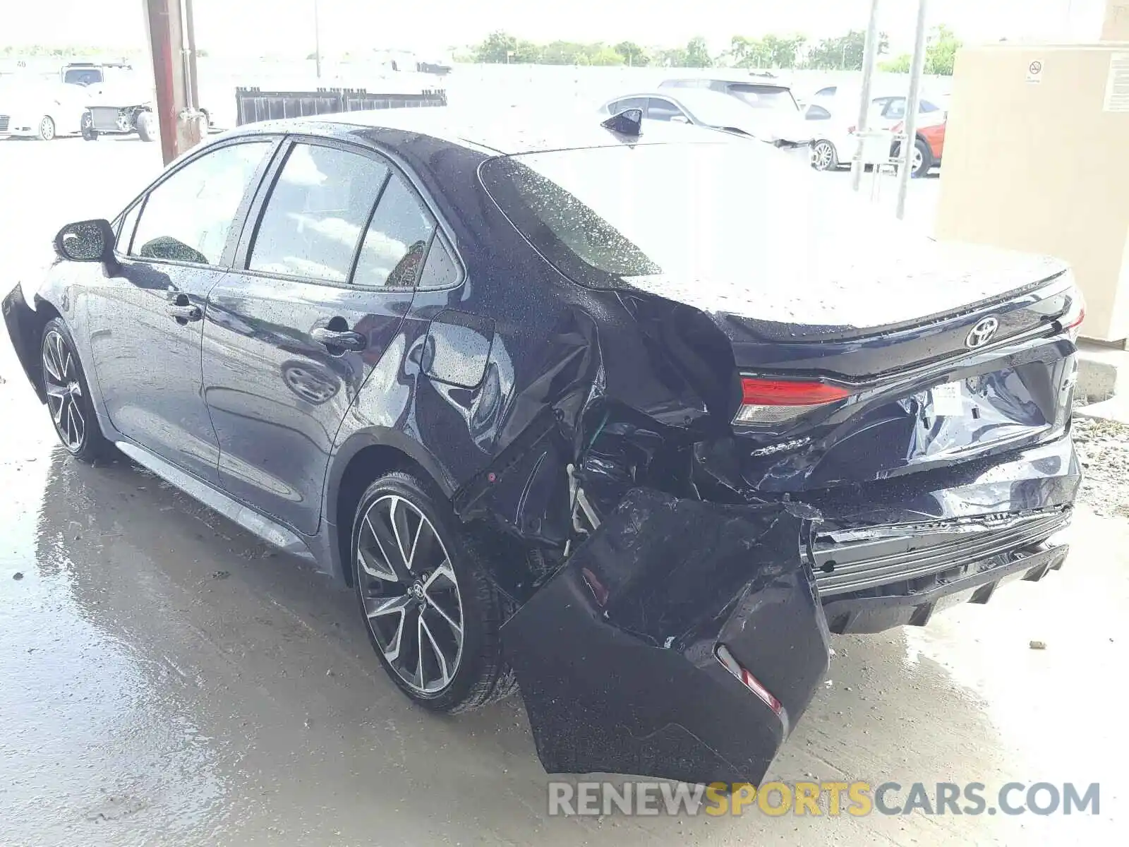 3 Photograph of a damaged car JTDS4RCEXLJ052999 TOYOTA COROLLA 2020