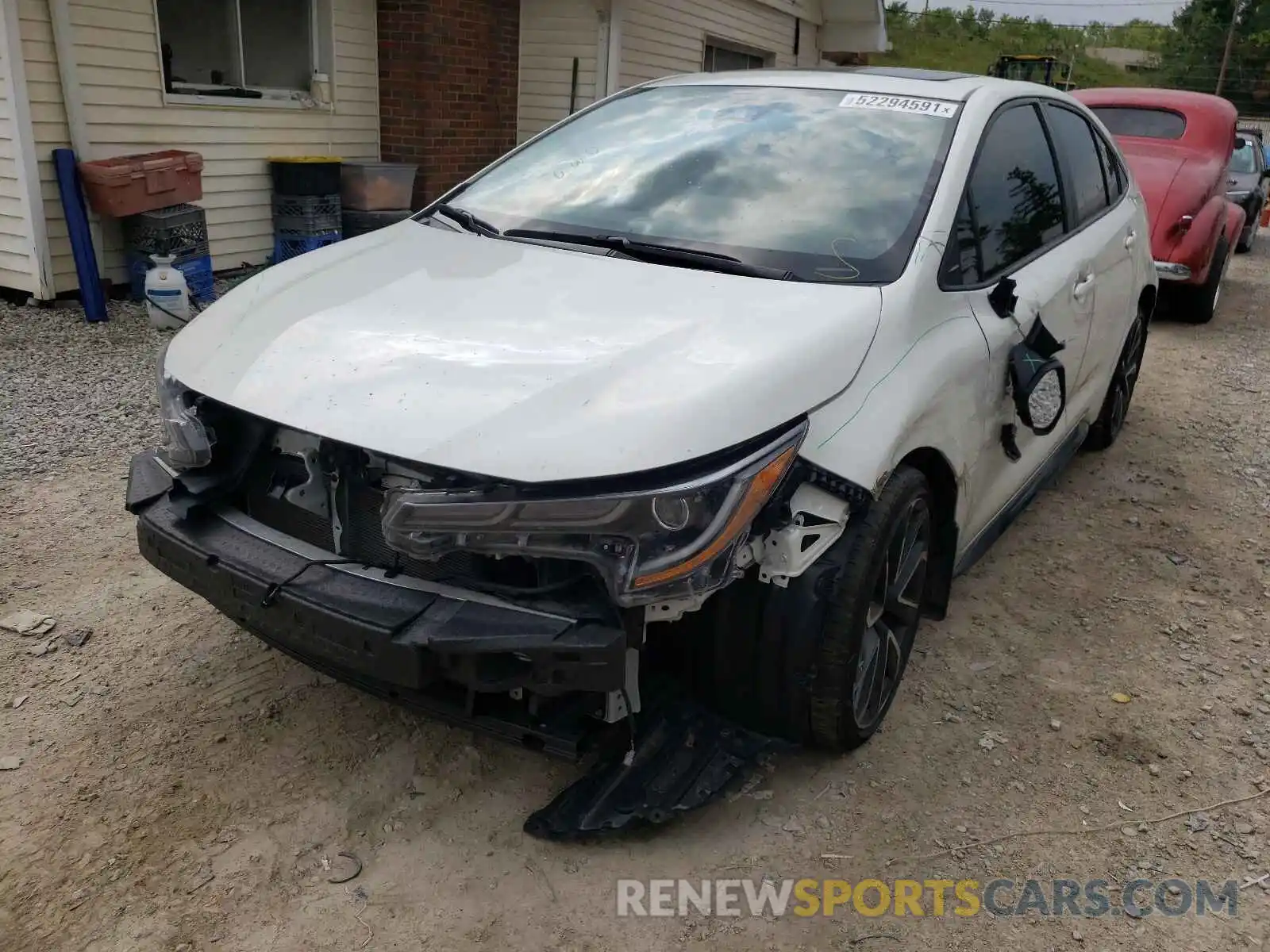 9 Photograph of a damaged car JTDT4RCE0LJ016209 TOYOTA COROLLA 2020