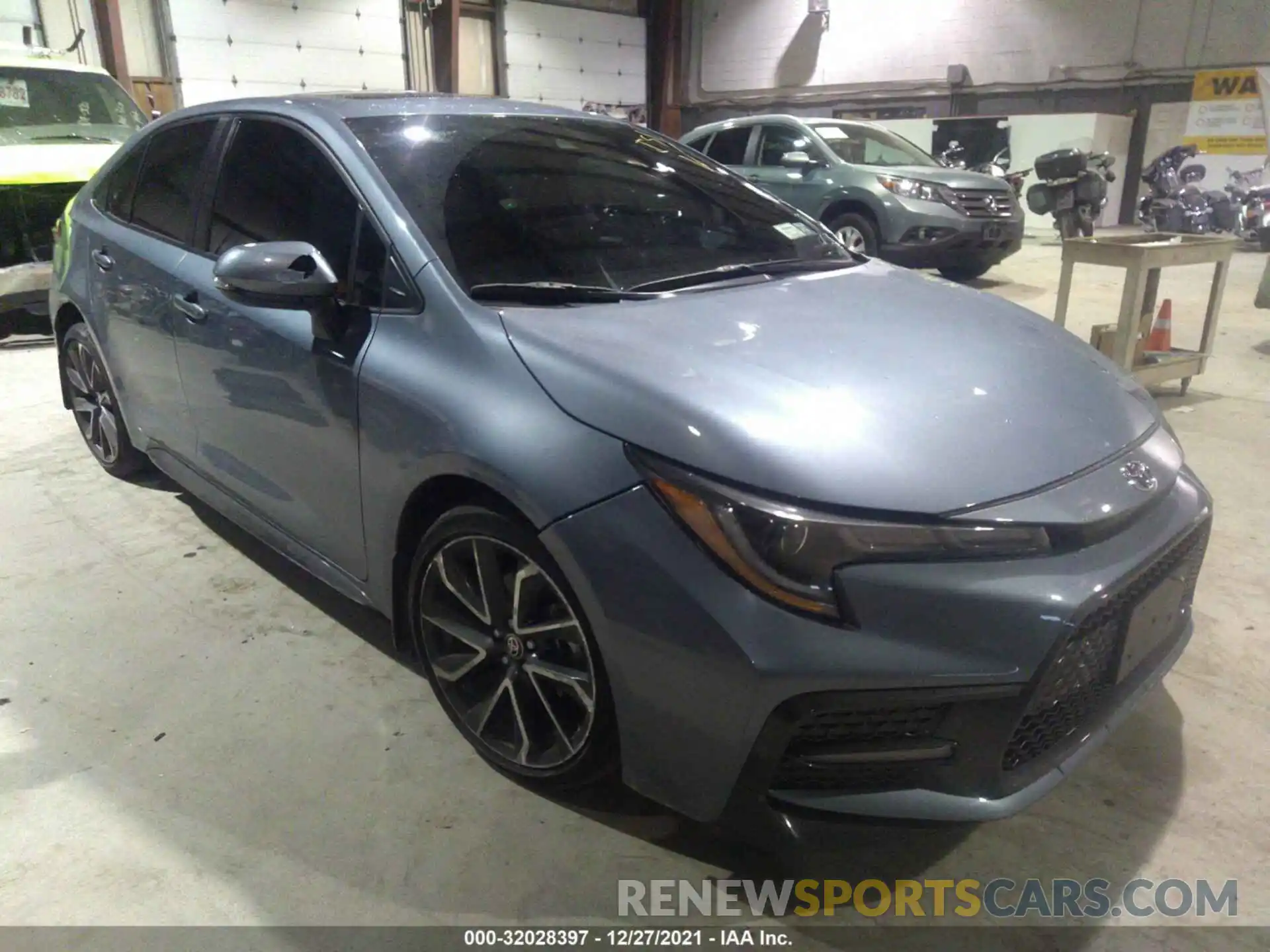 1 Photograph of a damaged car JTDT4RCE0LJ018607 TOYOTA COROLLA 2020