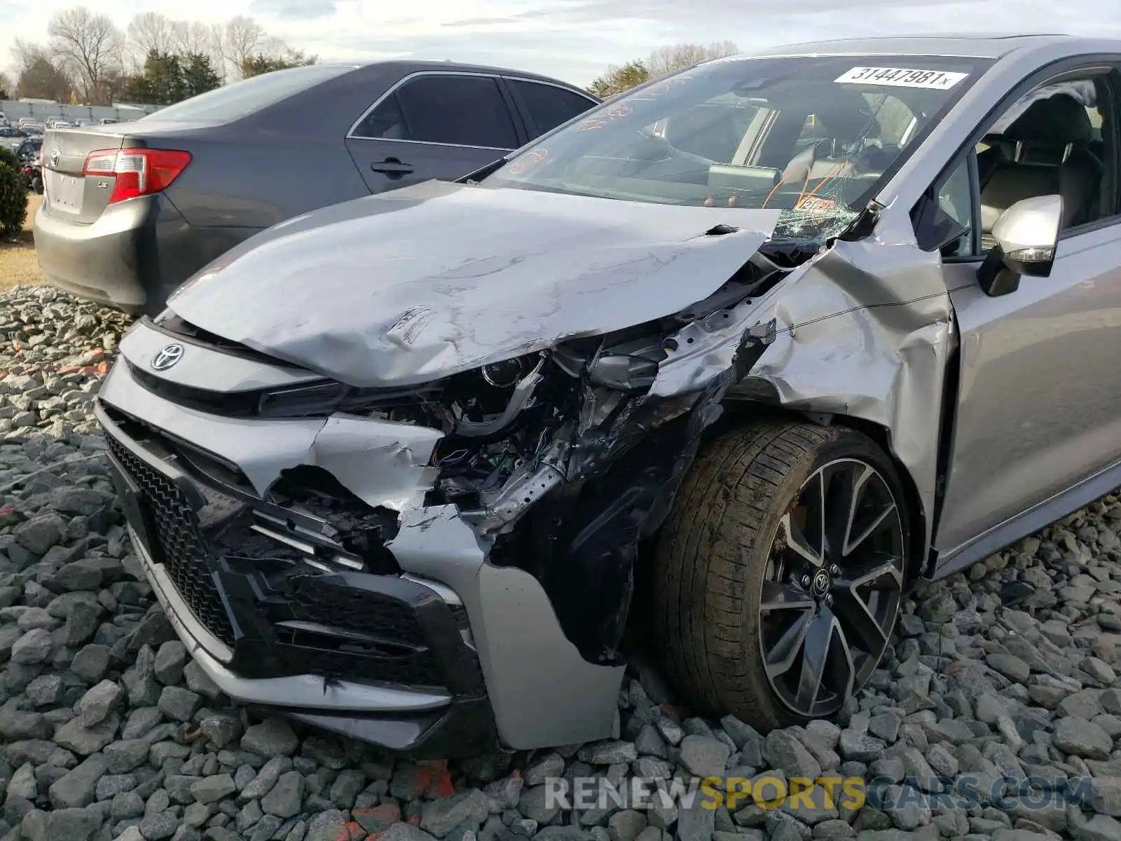 9 Photograph of a damaged car JTDT4RCE0LJ034063 TOYOTA COROLLA 2020