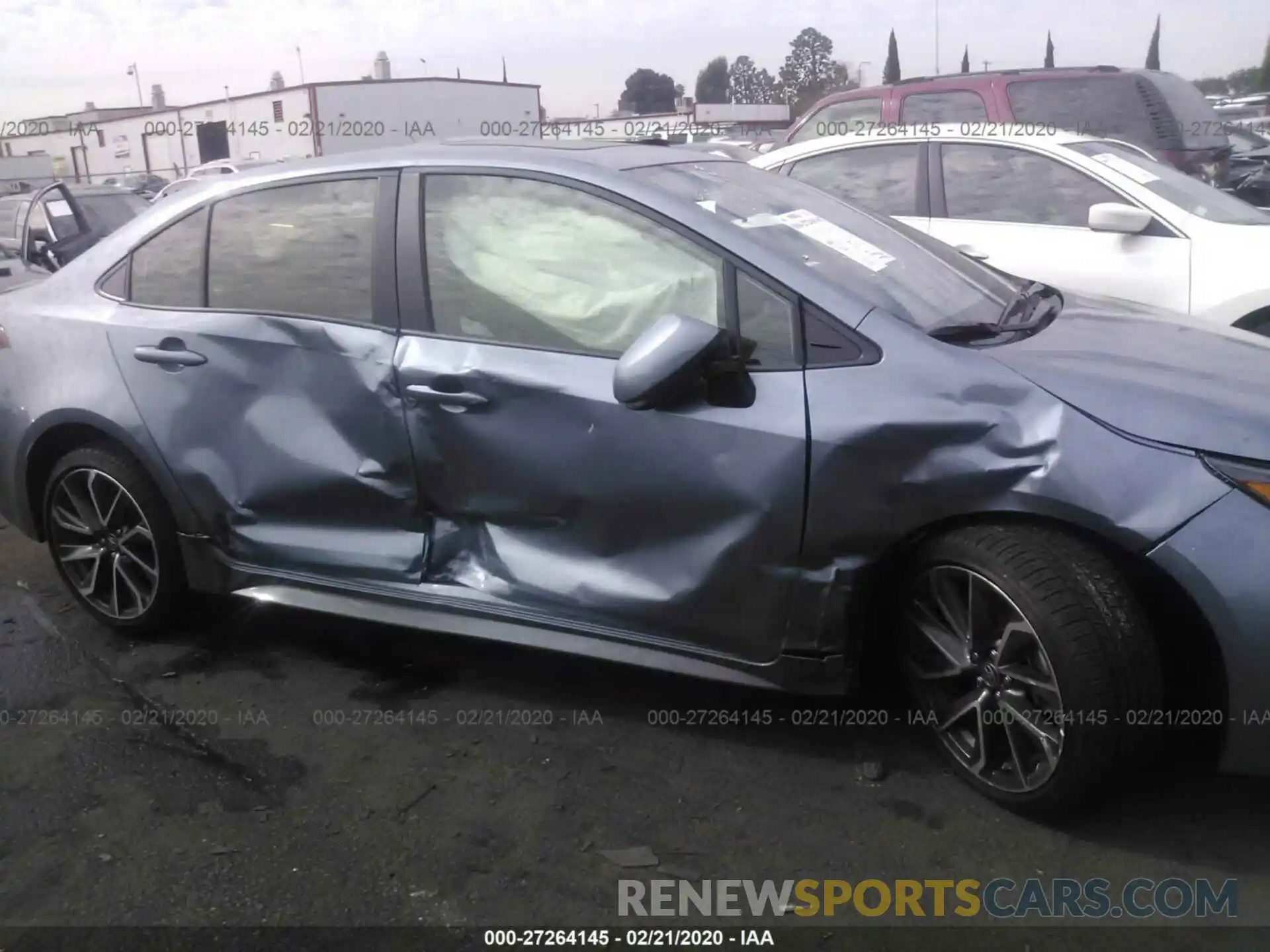 6 Photograph of a damaged car JTDT4RCE0LJ041496 TOYOTA COROLLA 2020