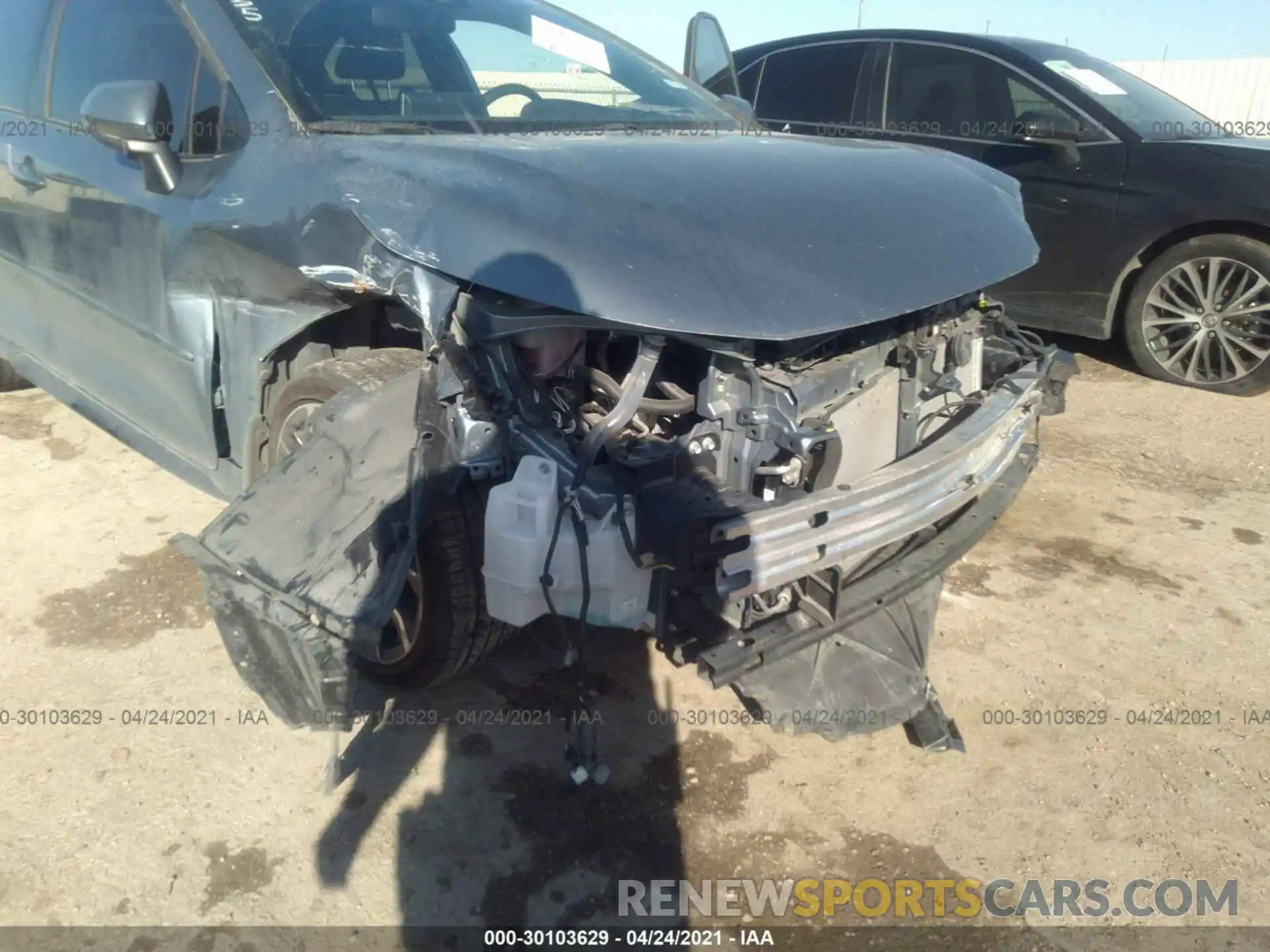 6 Photograph of a damaged car JTDT4RCE0LJ042518 TOYOTA COROLLA 2020