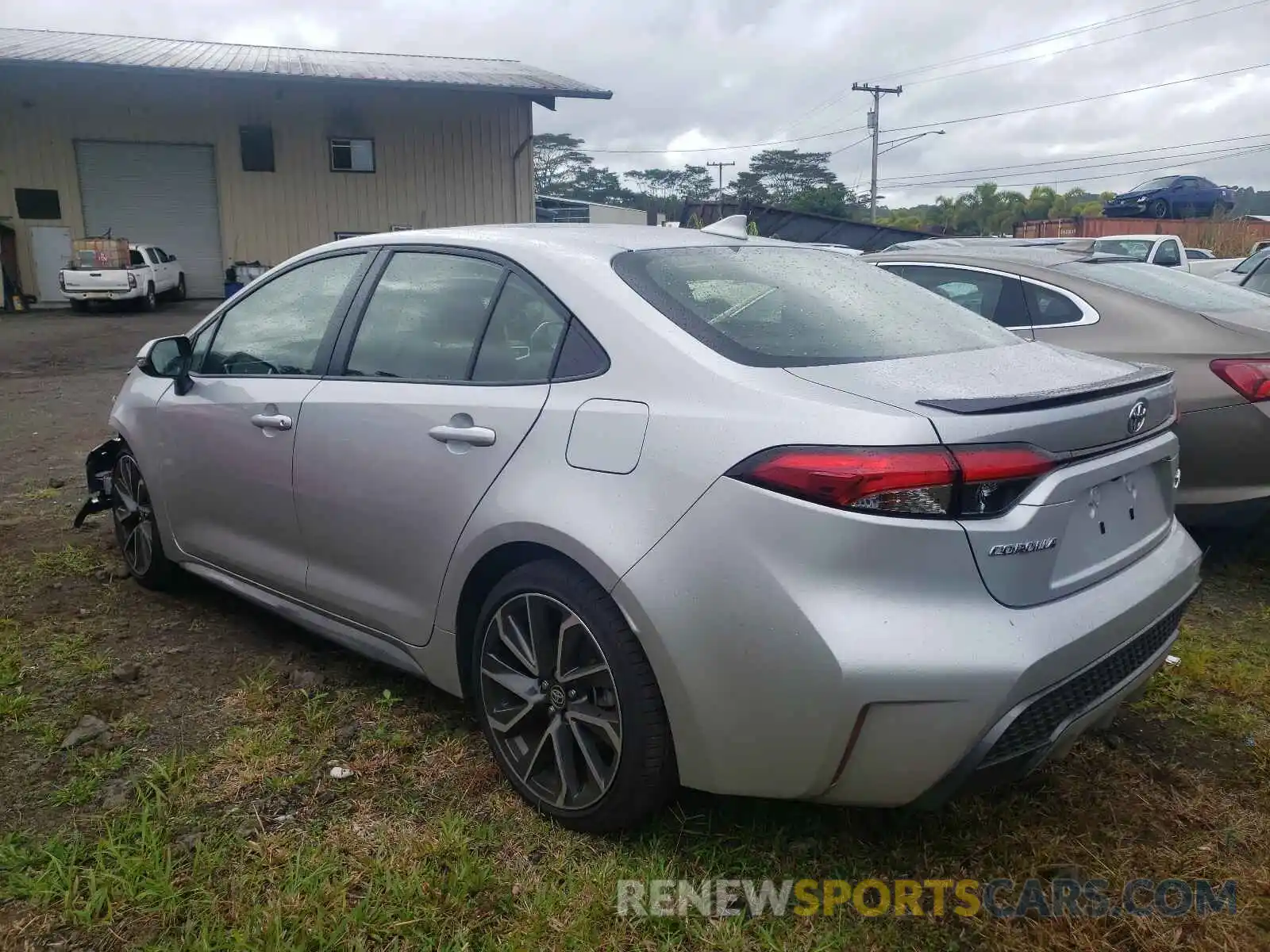 3 Photograph of a damaged car JTDT4RCE0LJ049033 TOYOTA COROLLA 2020