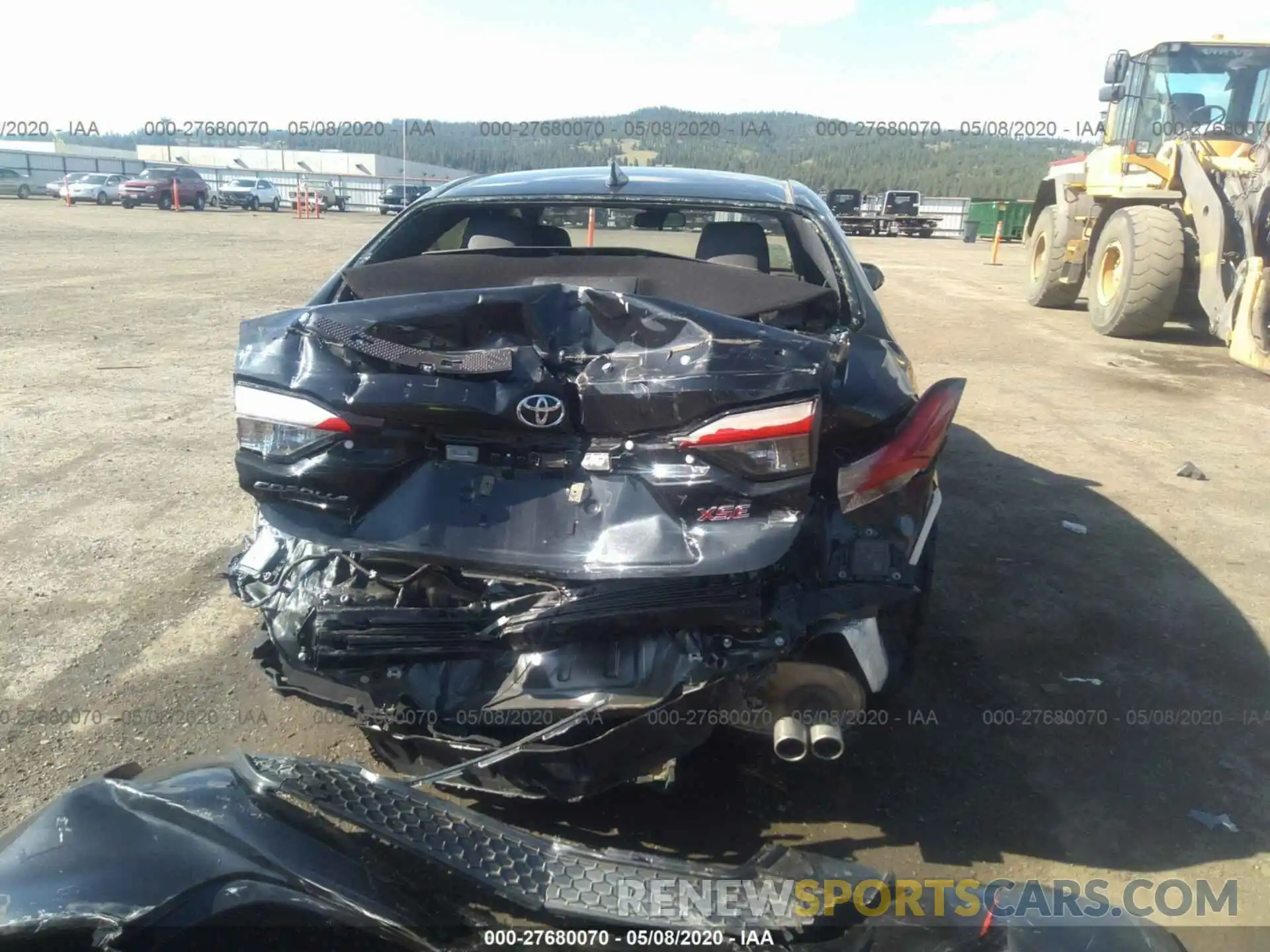 6 Photograph of a damaged car JTDT4RCE1LJ004456 TOYOTA COROLLA 2020