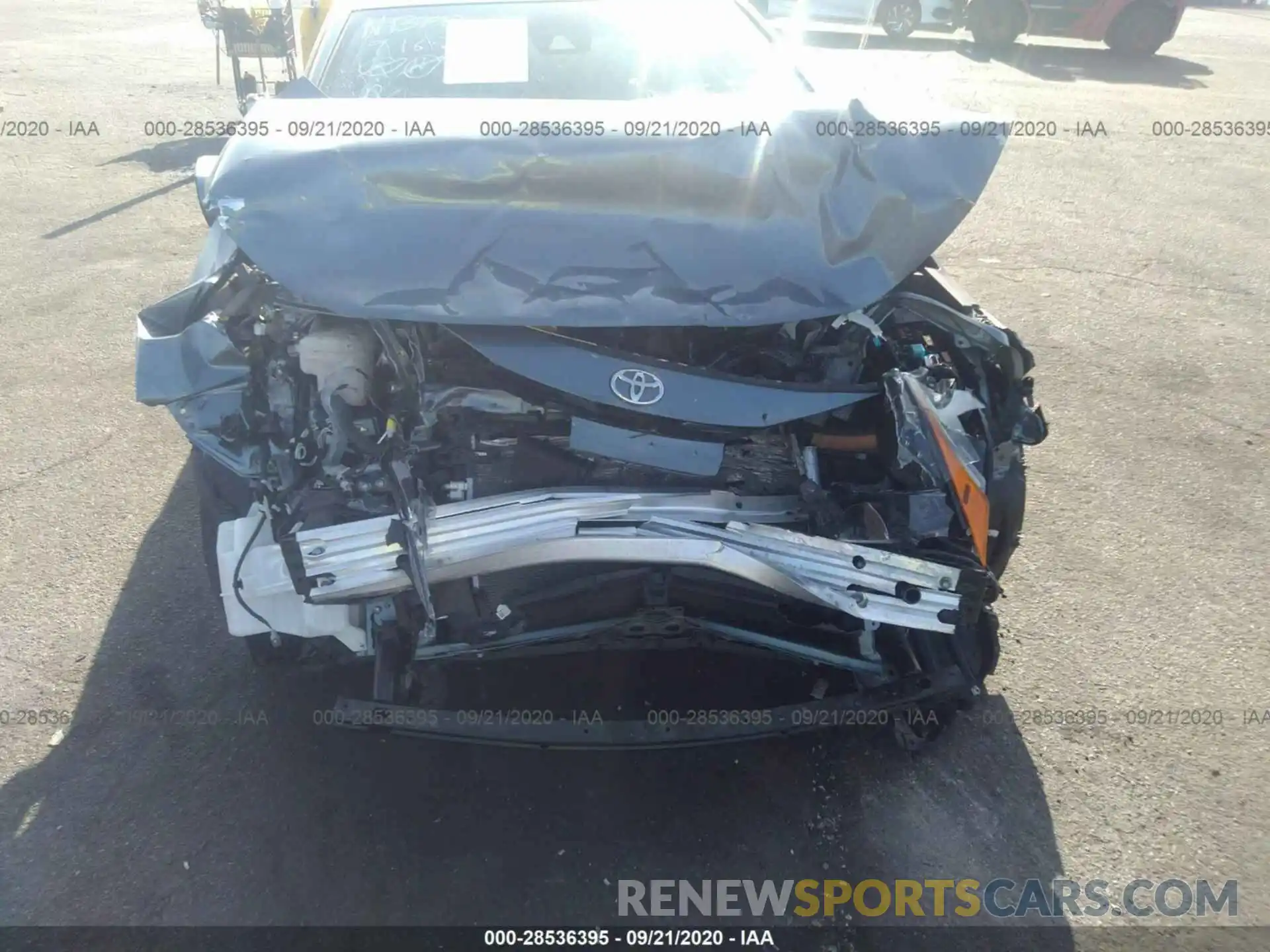 6 Photograph of a damaged car JTDT4RCE1LJ004506 TOYOTA COROLLA 2020