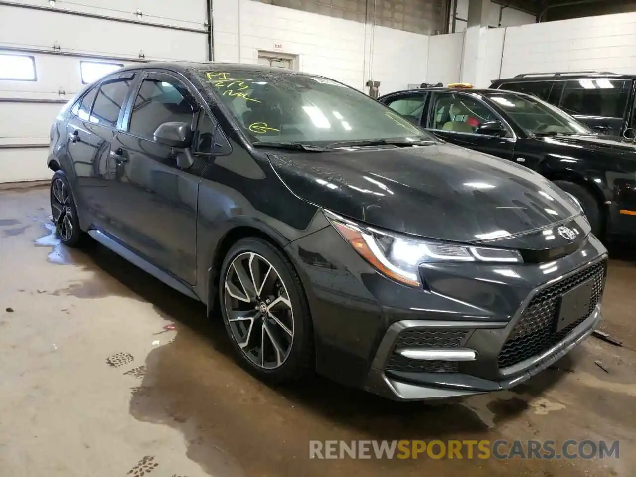 1 Photograph of a damaged car JTDT4RCE1LJ009043 TOYOTA COROLLA 2020