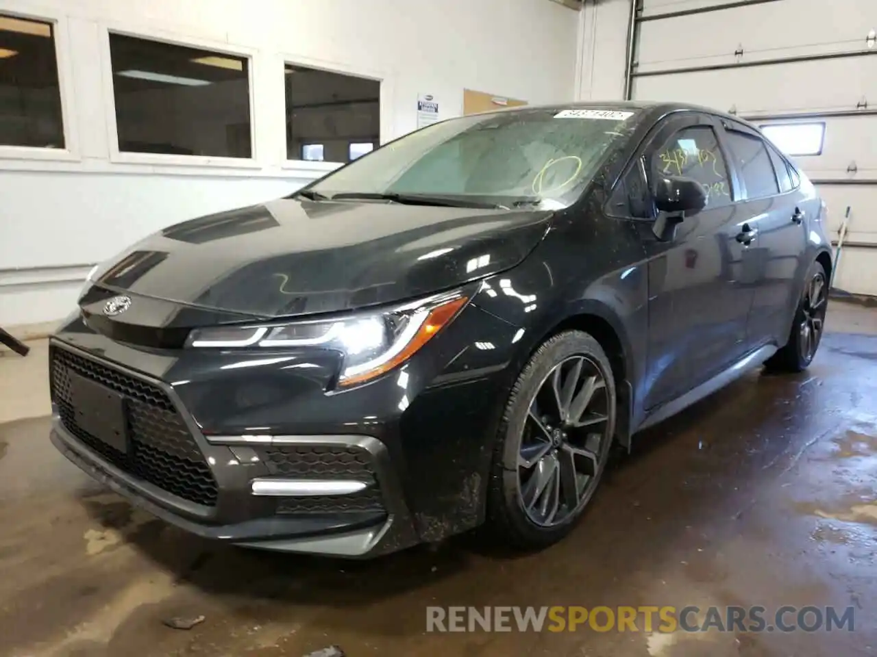 2 Photograph of a damaged car JTDT4RCE1LJ009043 TOYOTA COROLLA 2020