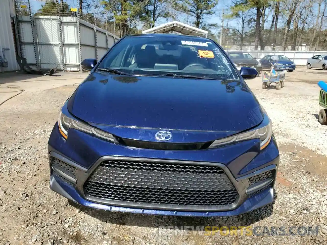 5 Photograph of a damaged car JTDT4RCE1LJ009754 TOYOTA COROLLA 2020