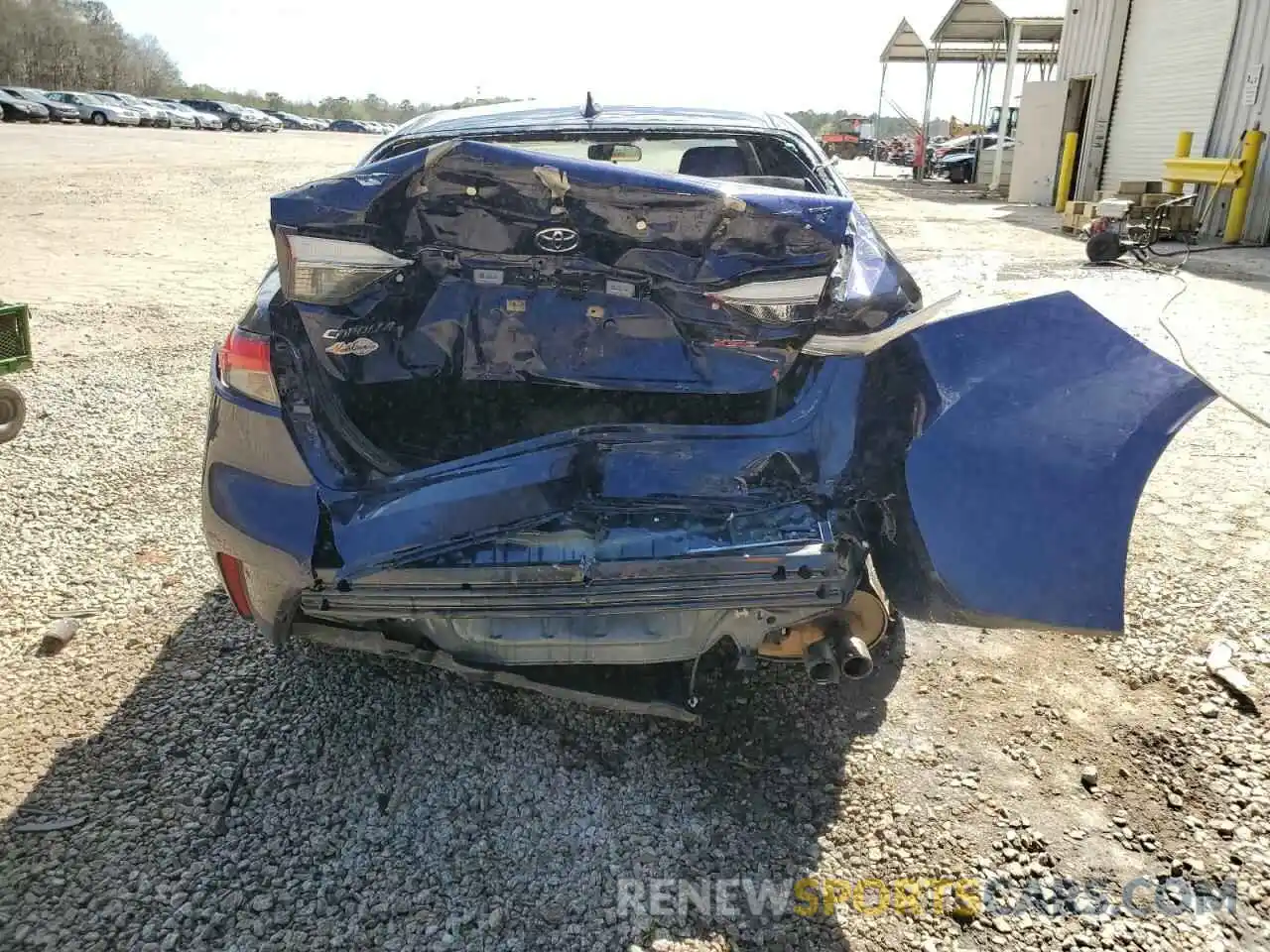 6 Photograph of a damaged car JTDT4RCE1LJ009754 TOYOTA COROLLA 2020