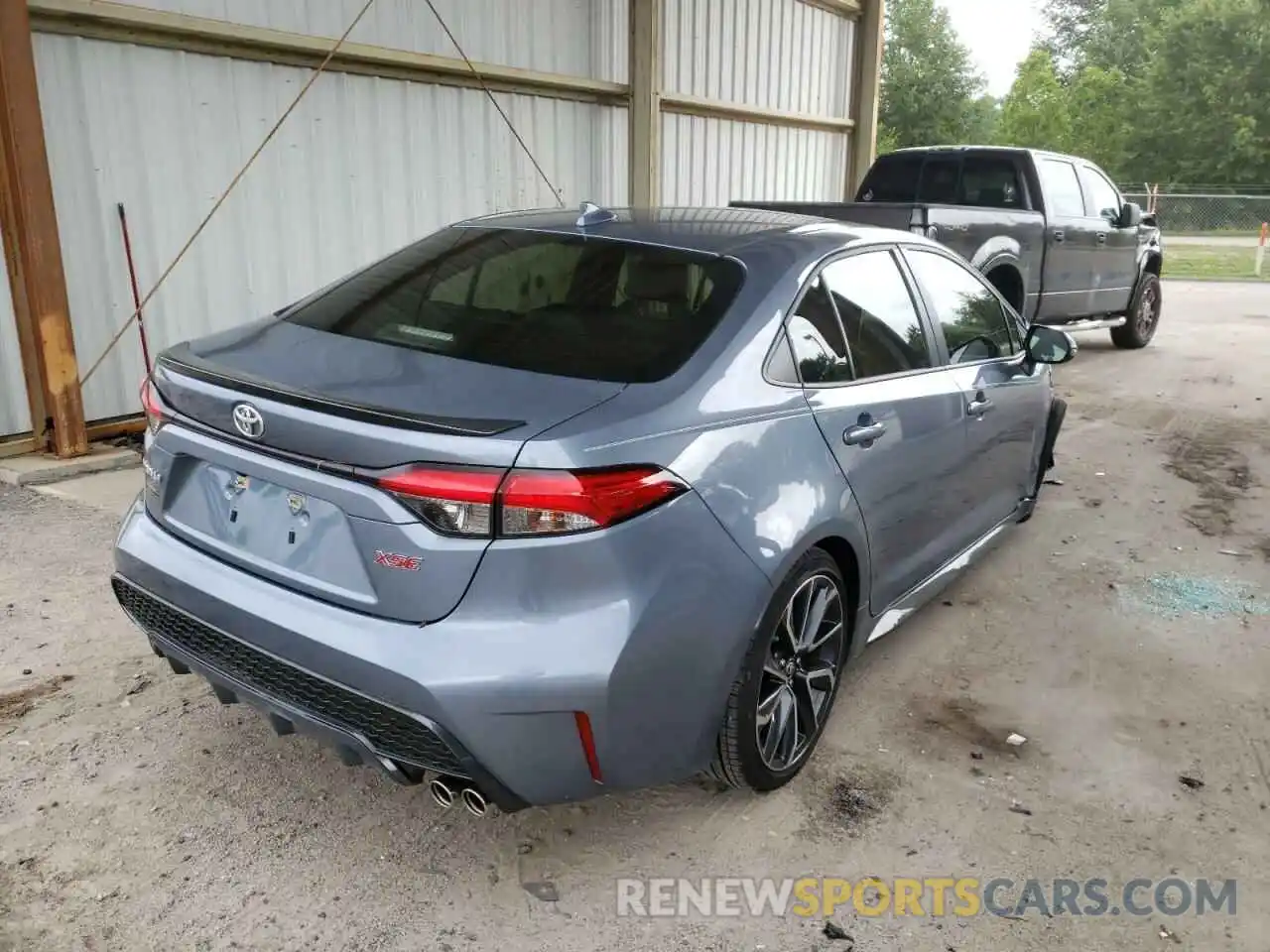 4 Photograph of a damaged car JTDT4RCE1LJ009818 TOYOTA COROLLA 2020