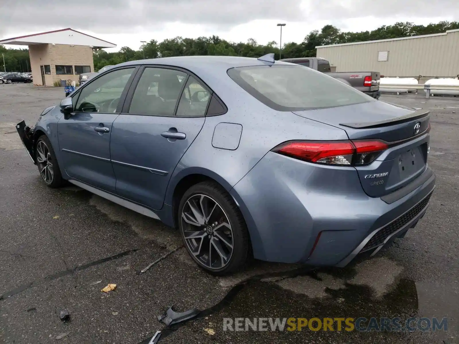 3 Photograph of a damaged car JTDT4RCE1LJ034069 TOYOTA COROLLA 2020