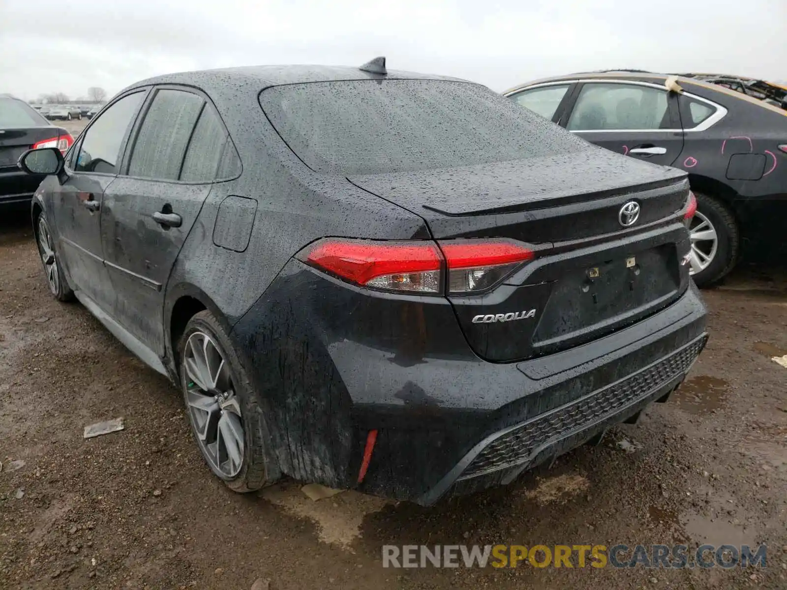 3 Photograph of a damaged car JTDT4RCE1LJ035299 TOYOTA COROLLA 2020