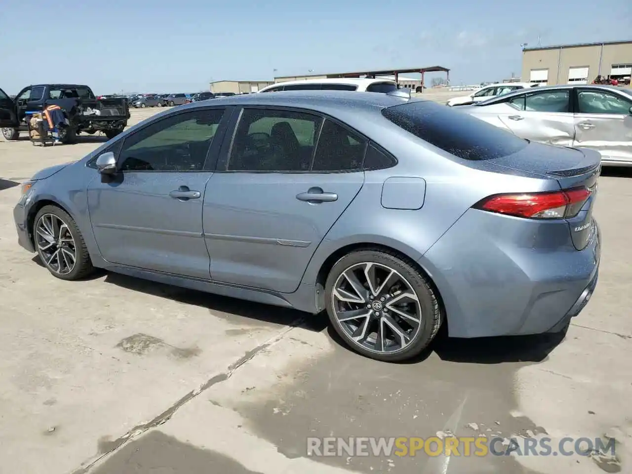 2 Photograph of a damaged car JTDT4RCE2LJ004529 TOYOTA COROLLA 2020