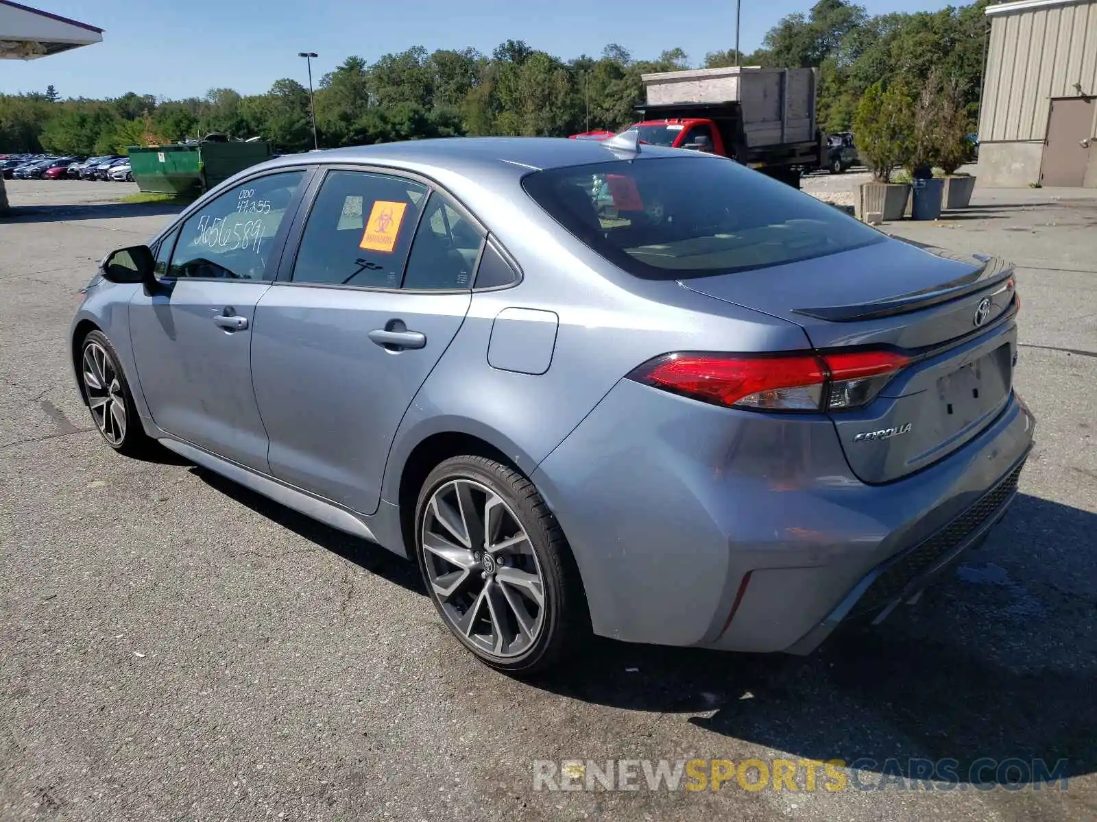 3 Photograph of a damaged car JTDT4RCE2LJ010329 TOYOTA COROLLA 2020