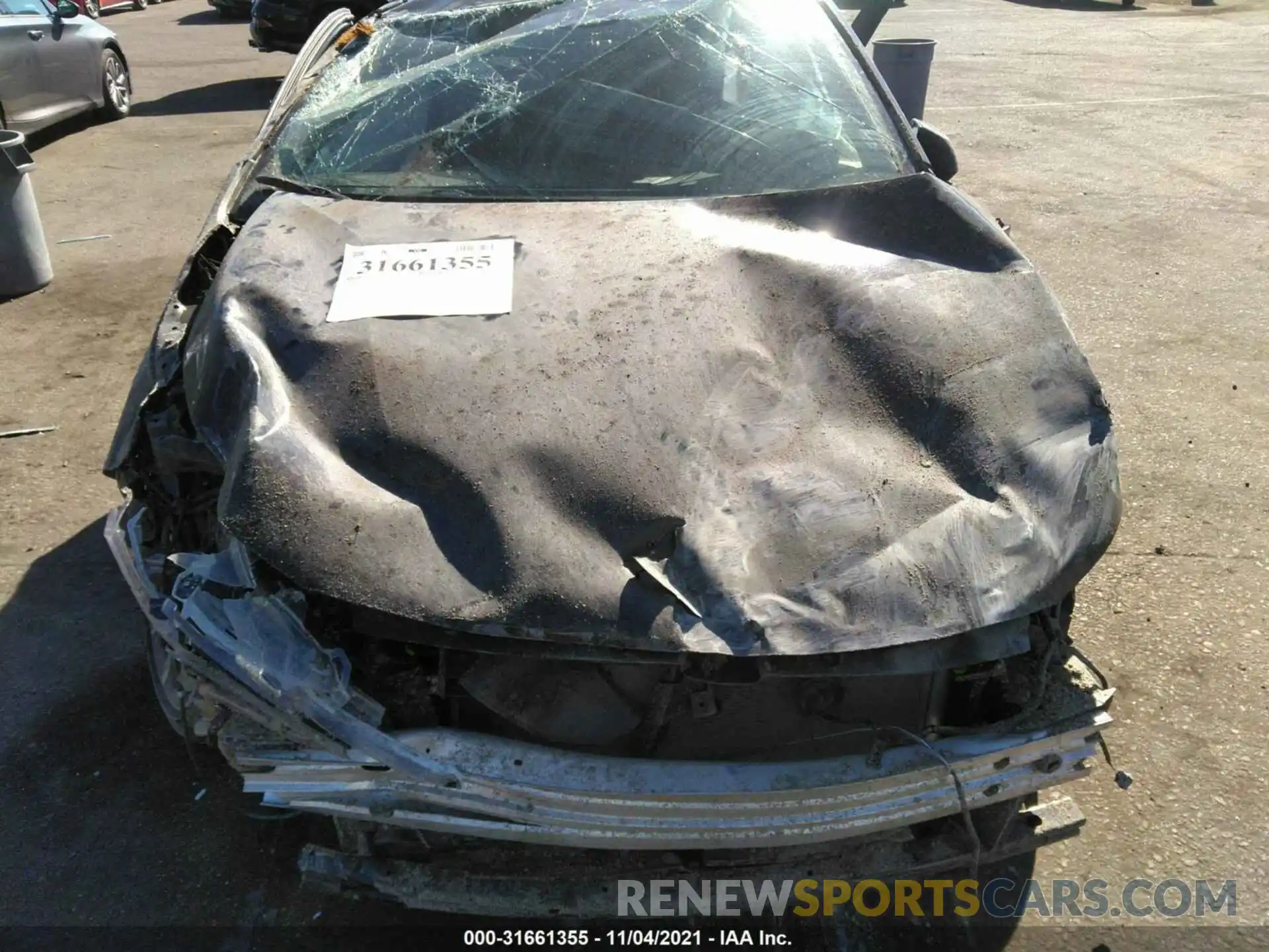 10 Photograph of a damaged car JTDT4RCE2LJ013943 TOYOTA COROLLA 2020