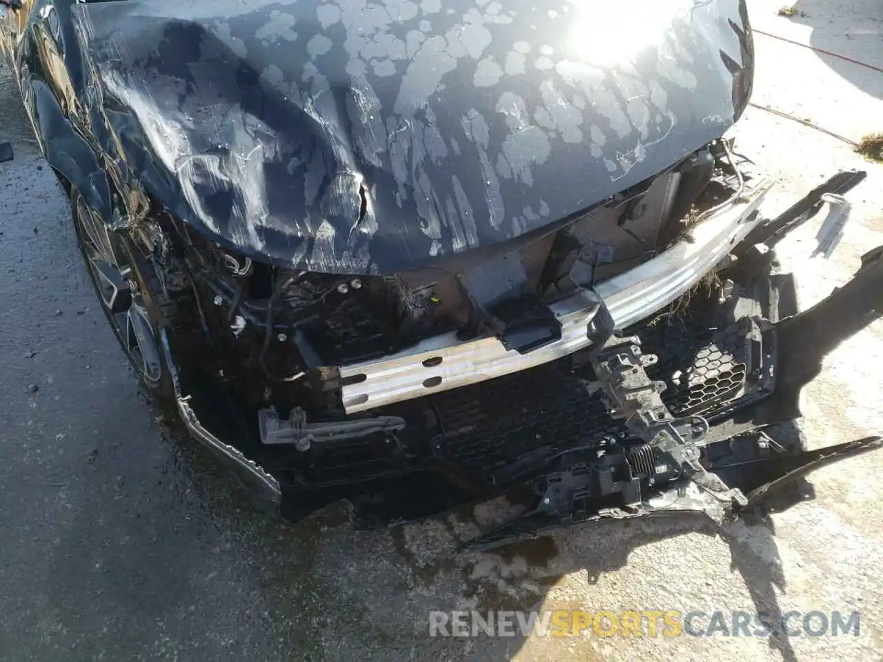 9 Photograph of a damaged car JTDT4RCE2LJ025252 TOYOTA COROLLA 2020