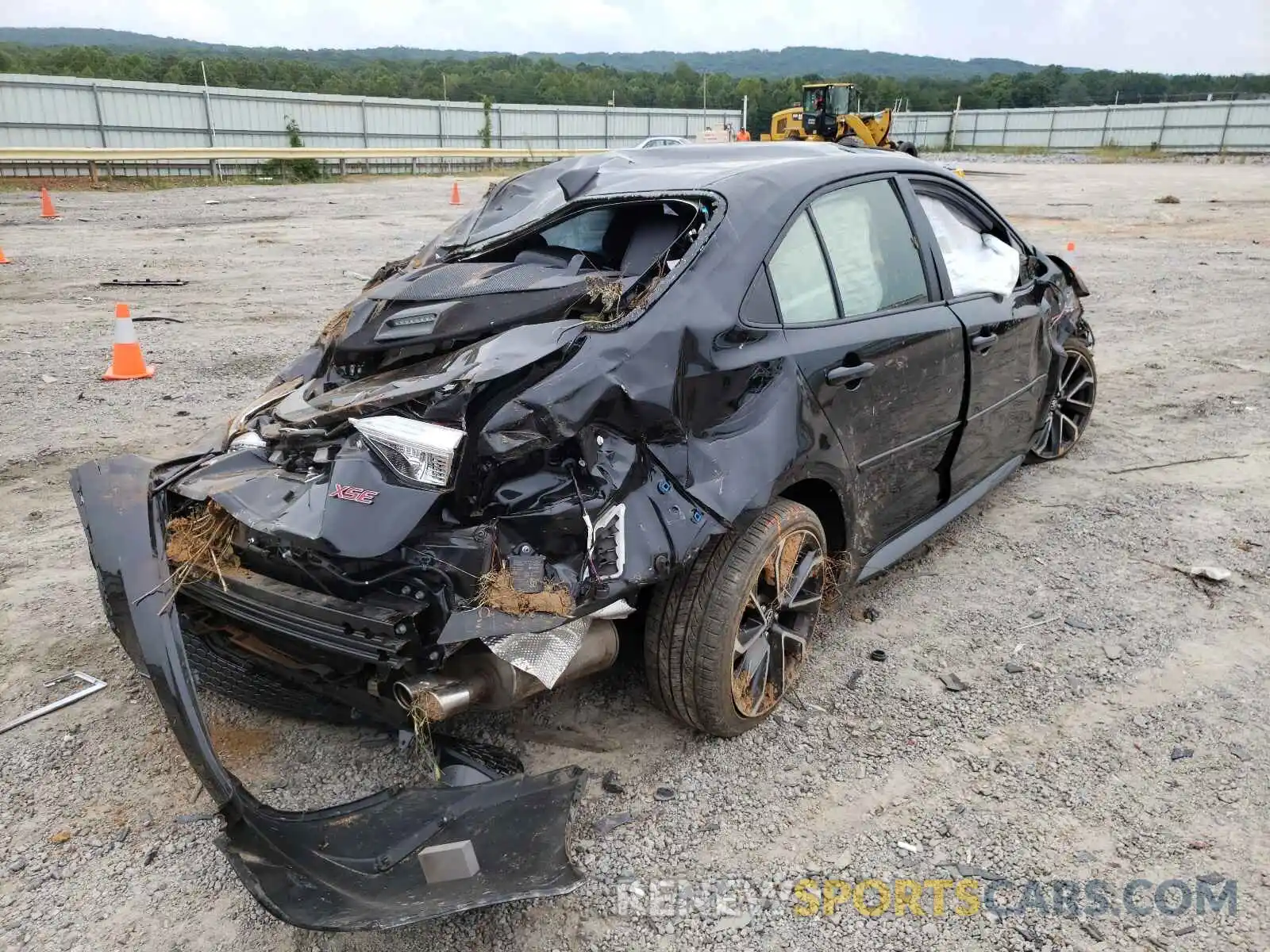 4 Photograph of a damaged car JTDT4RCE2LJ028121 TOYOTA COROLLA 2020