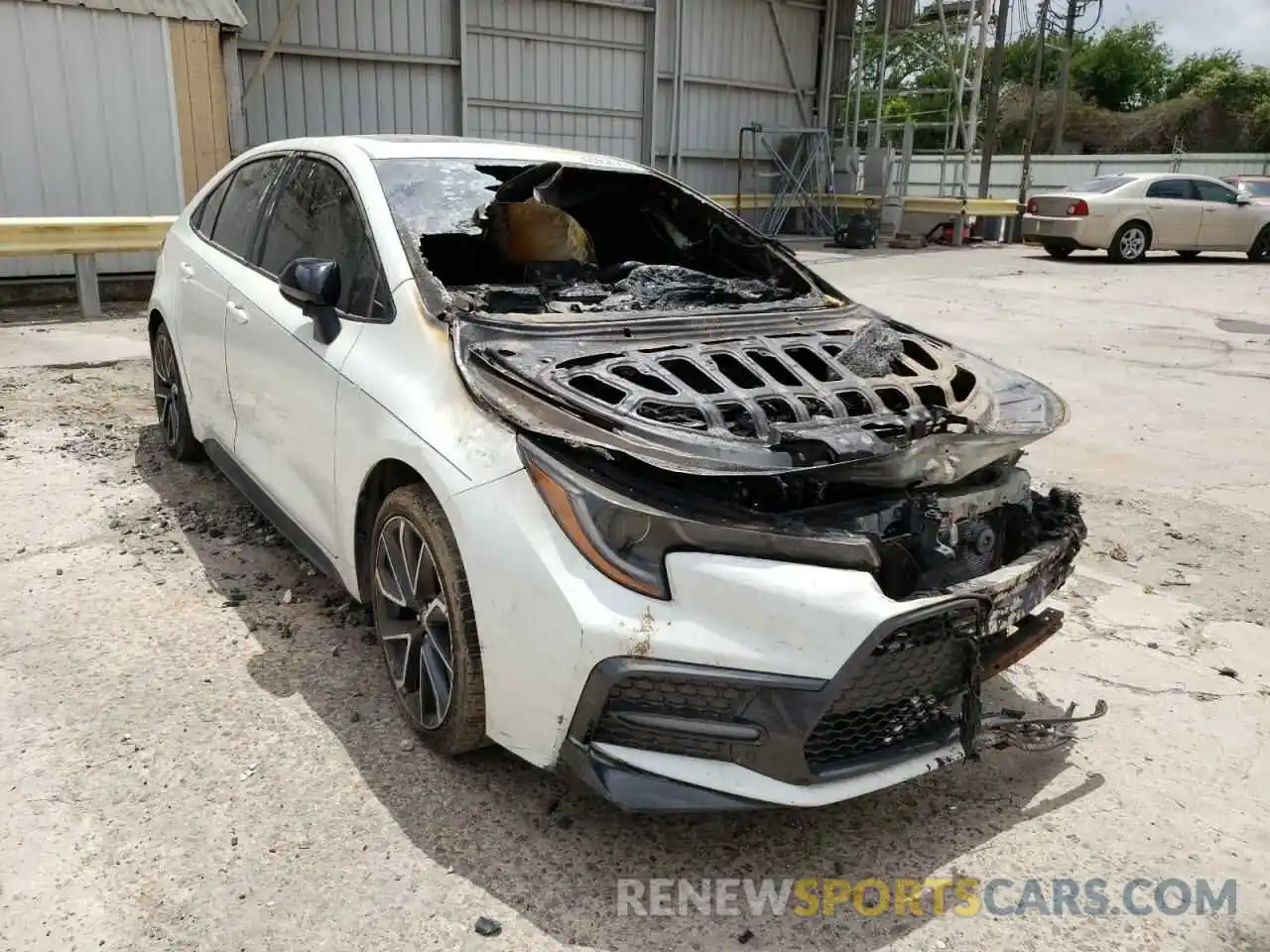 1 Photograph of a damaged car JTDT4RCE2LJ042794 TOYOTA COROLLA 2020