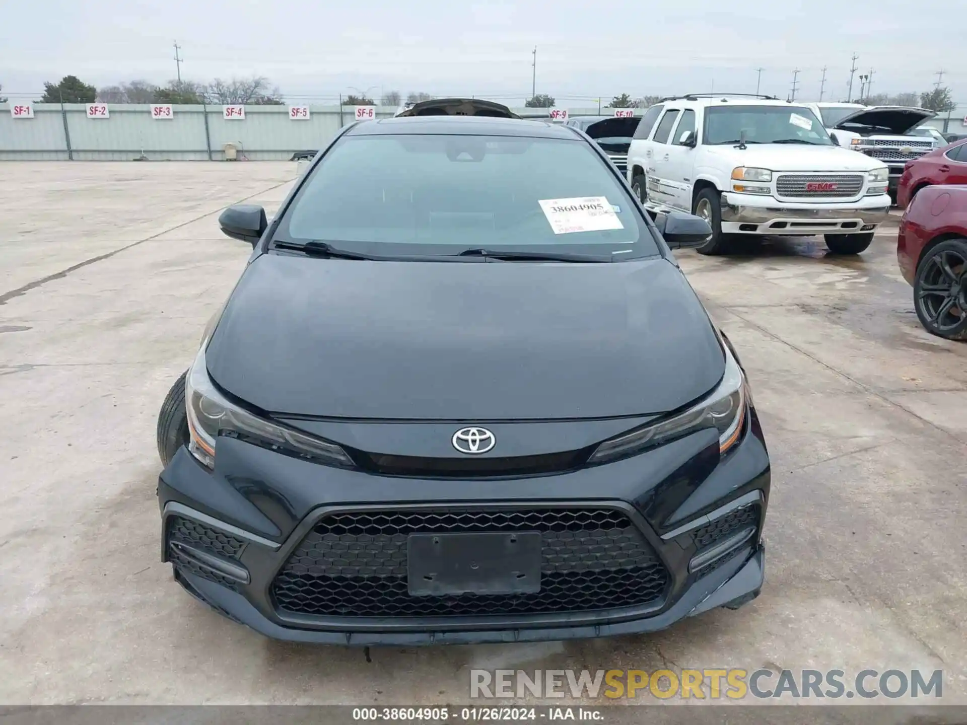 12 Photograph of a damaged car JTDT4RCE3LJ007228 TOYOTA COROLLA 2020