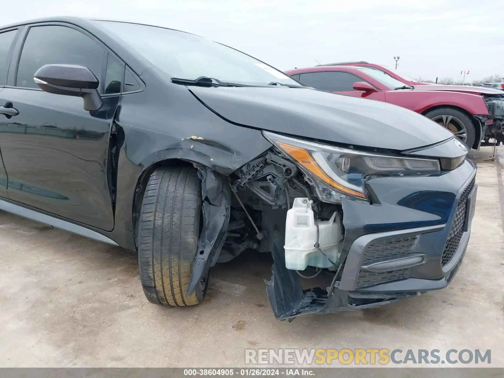 6 Photograph of a damaged car JTDT4RCE3LJ007228 TOYOTA COROLLA 2020