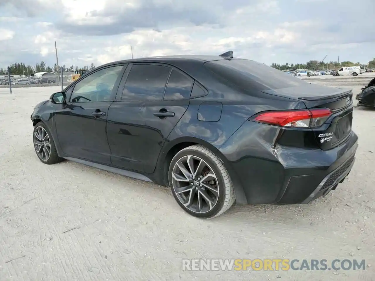 2 Photograph of a damaged car JTDT4RCE3LJ020898 TOYOTA COROLLA 2020