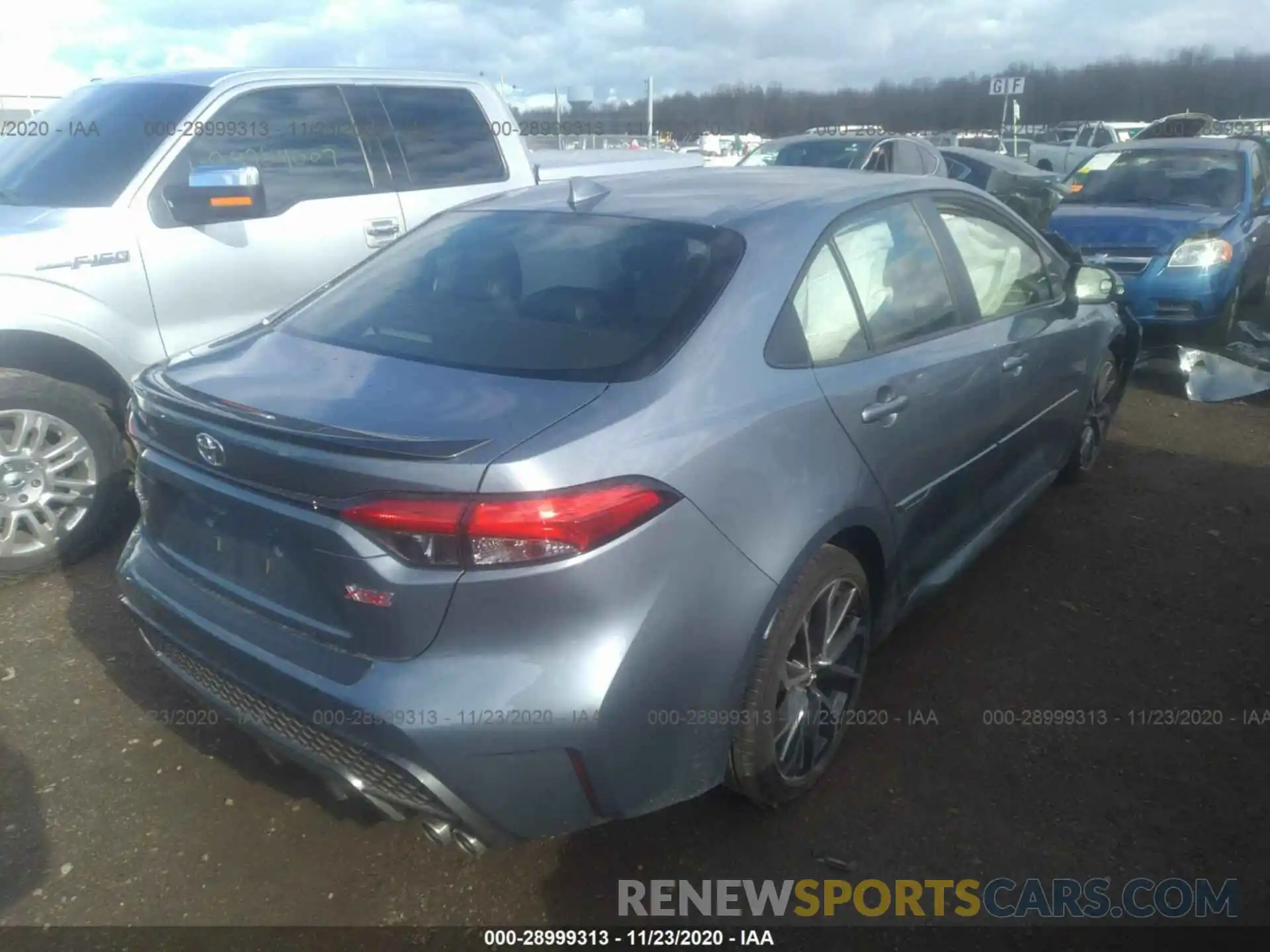 4 Photograph of a damaged car JTDT4RCE3LJ035885 TOYOTA COROLLA 2020