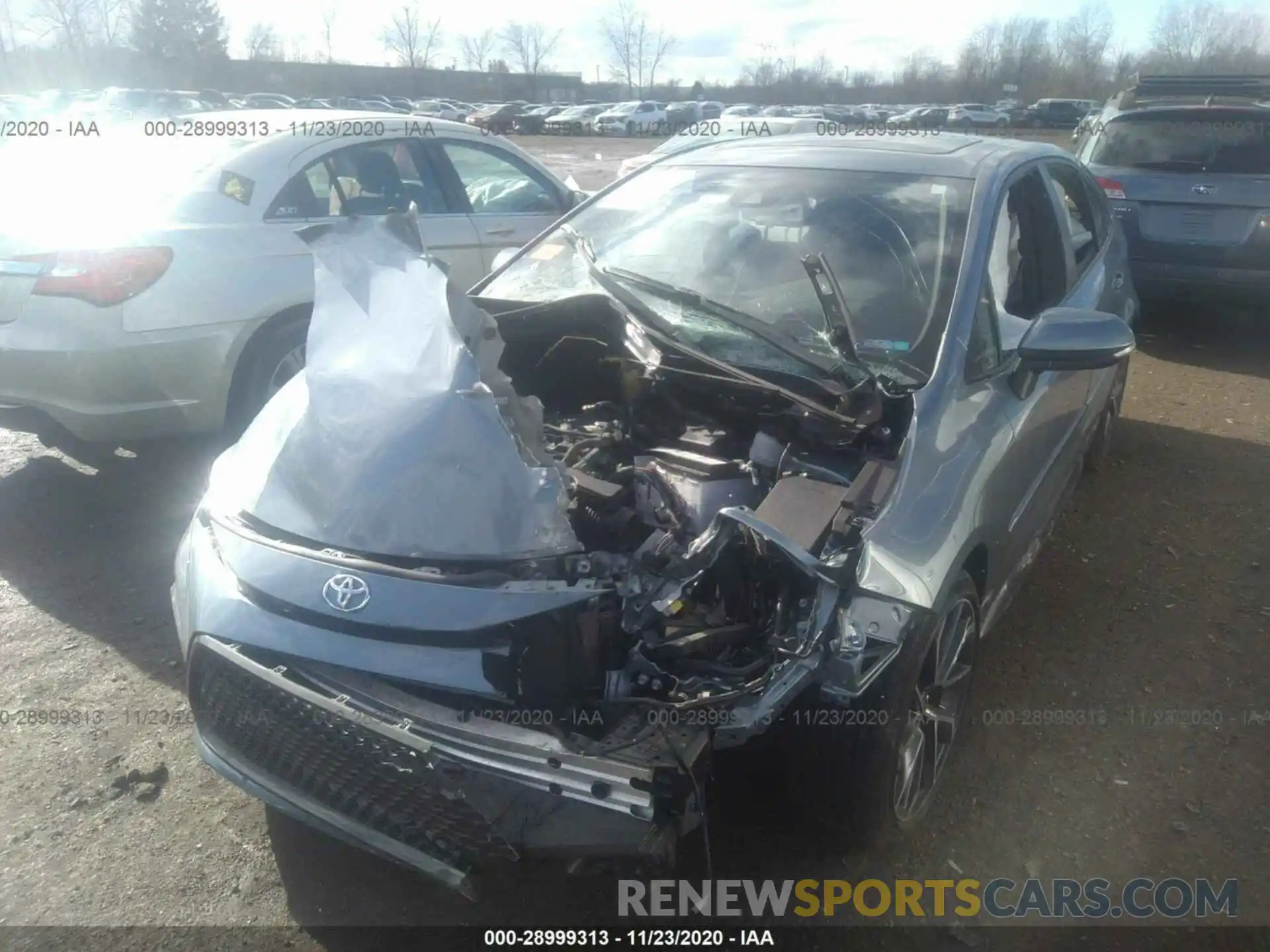 6 Photograph of a damaged car JTDT4RCE3LJ035885 TOYOTA COROLLA 2020