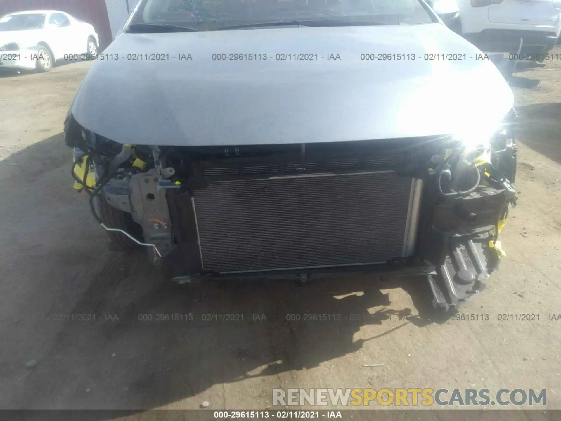 6 Photograph of a damaged car JTDT4RCE4LJ000157 TOYOTA COROLLA 2020