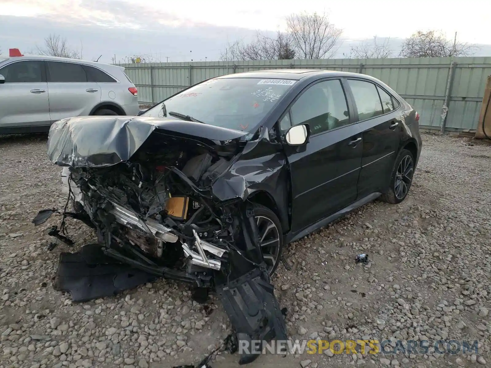 2 Photograph of a damaged car JTDT4RCE4LJ004385 TOYOTA COROLLA 2020