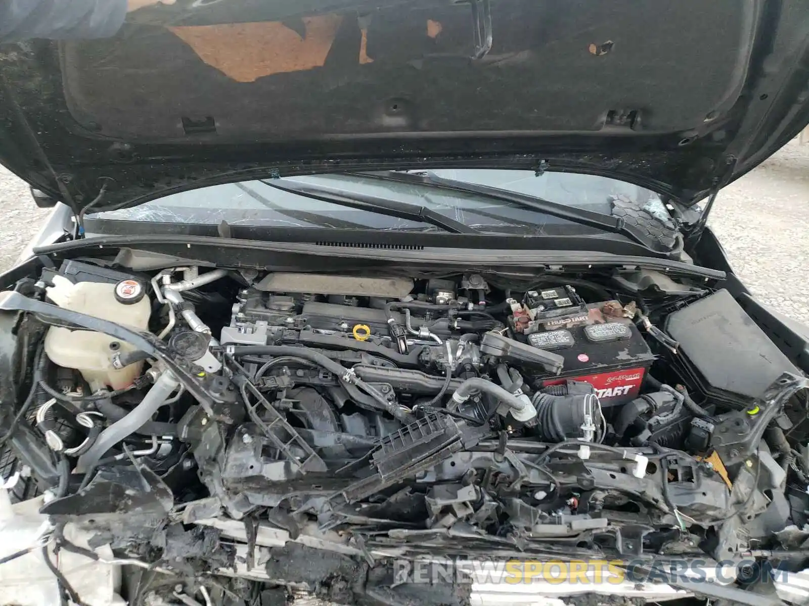 7 Photograph of a damaged car JTDT4RCE4LJ004385 TOYOTA COROLLA 2020