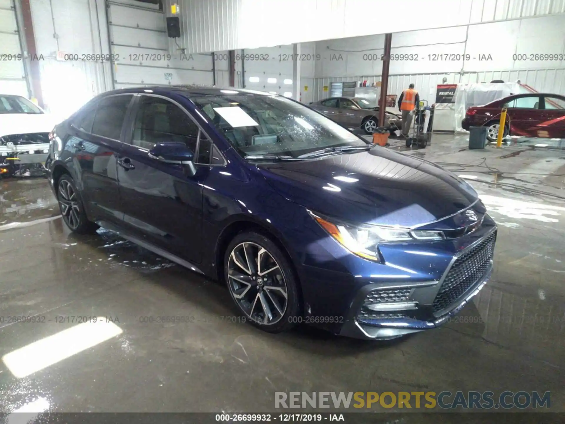 1 Photograph of a damaged car JTDT4RCE4LJ008842 TOYOTA COROLLA 2020