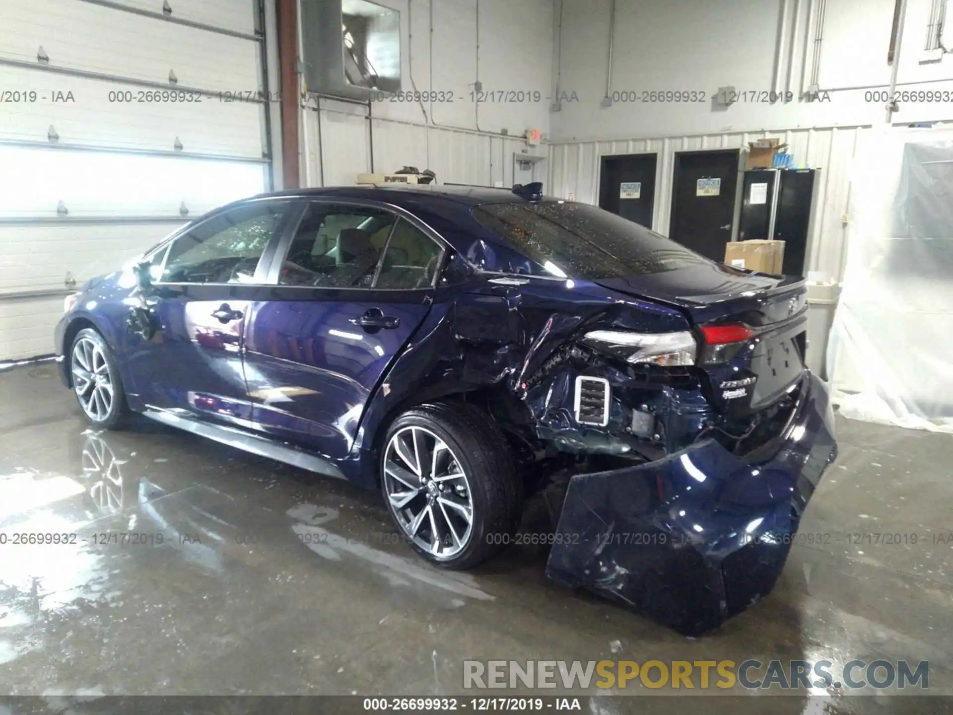 3 Photograph of a damaged car JTDT4RCE4LJ008842 TOYOTA COROLLA 2020