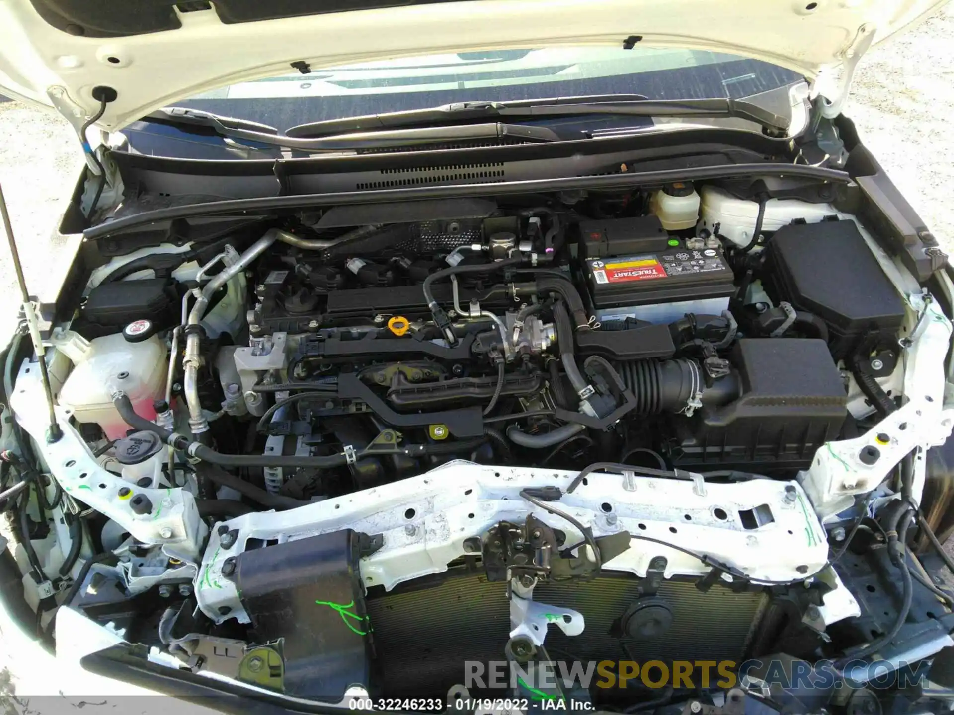 10 Photograph of a damaged car JTDT4RCE4LJ020845 TOYOTA COROLLA 2020