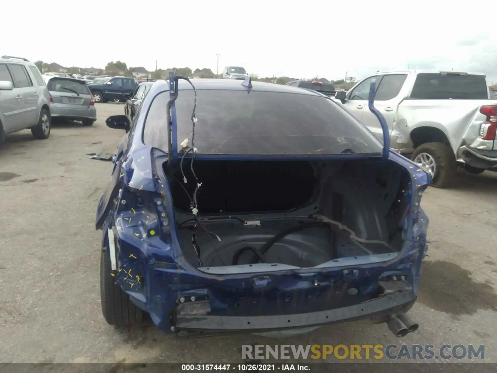 6 Photograph of a damaged car JTDT4RCE4LJ026063 TOYOTA COROLLA 2020