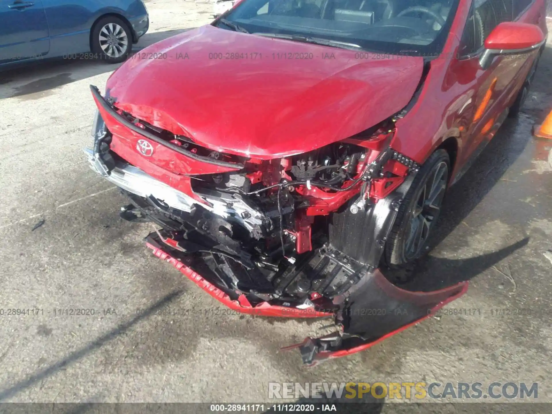 6 Photograph of a damaged car JTDT4RCE4LJ047026 TOYOTA COROLLA 2020