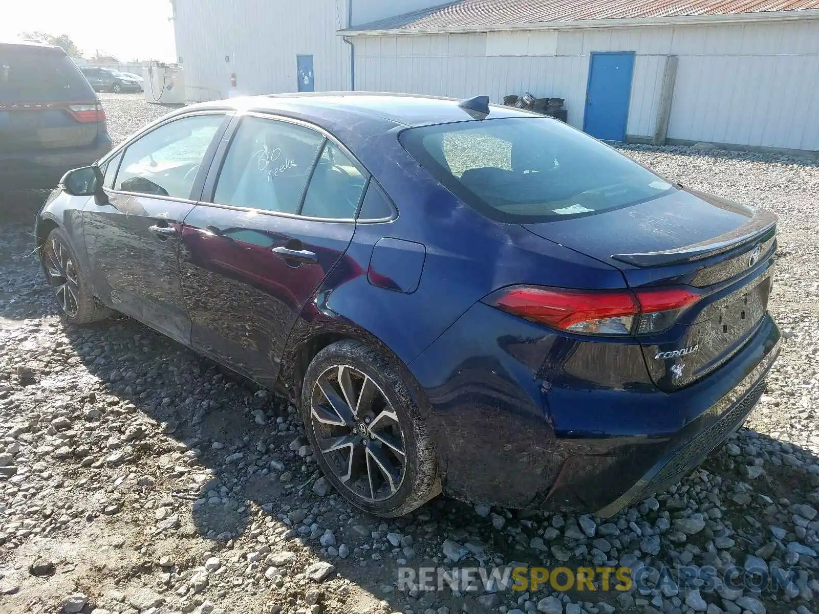 3 Photograph of a damaged car JTDT4RCE5LJ022426 TOYOTA COROLLA 2020