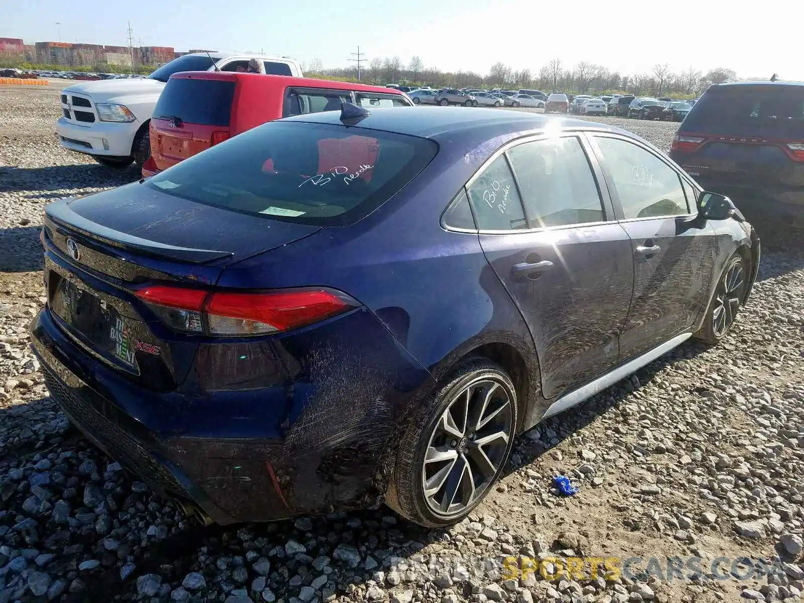 4 Photograph of a damaged car JTDT4RCE5LJ022426 TOYOTA COROLLA 2020