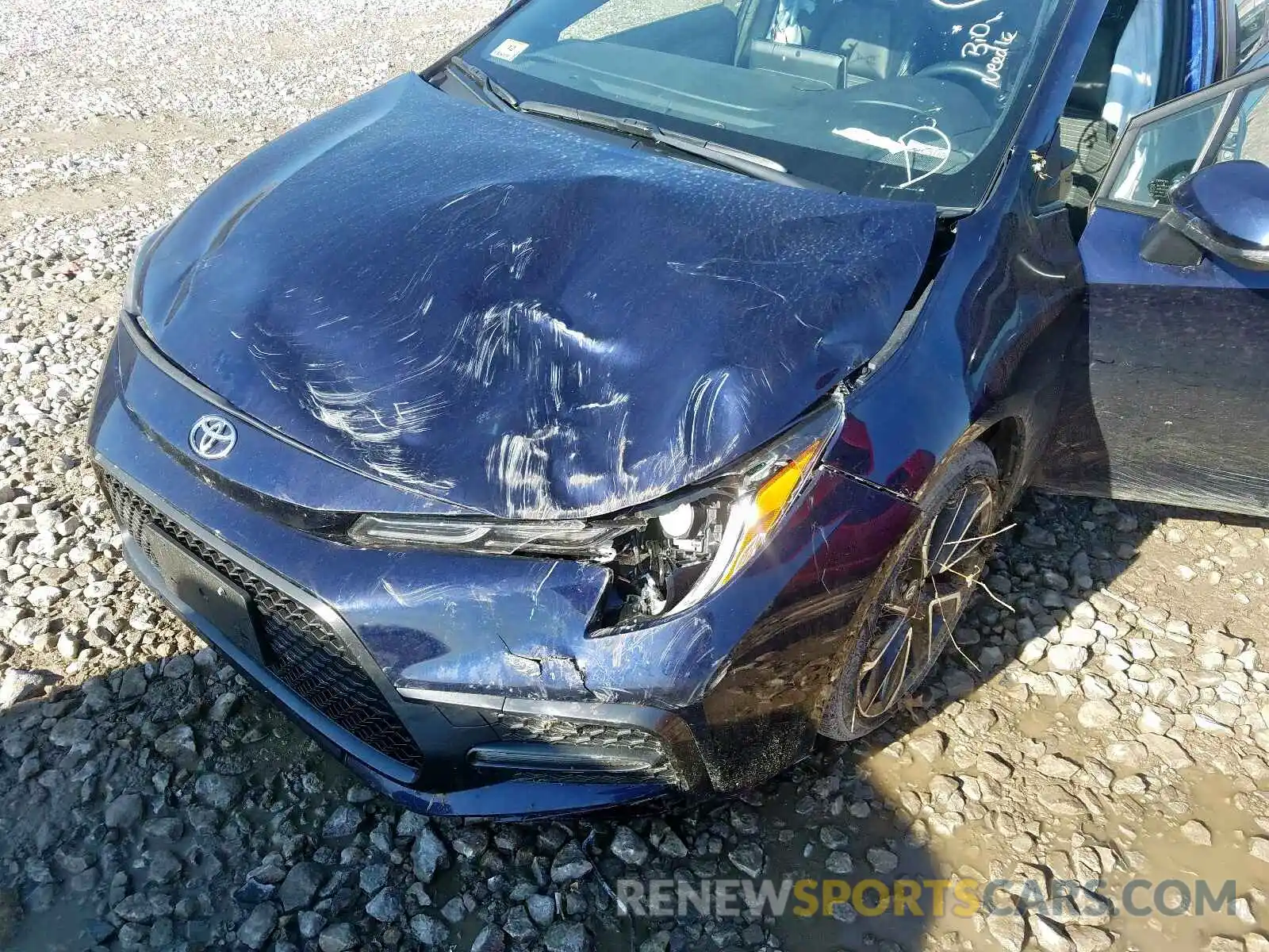 9 Photograph of a damaged car JTDT4RCE5LJ022426 TOYOTA COROLLA 2020