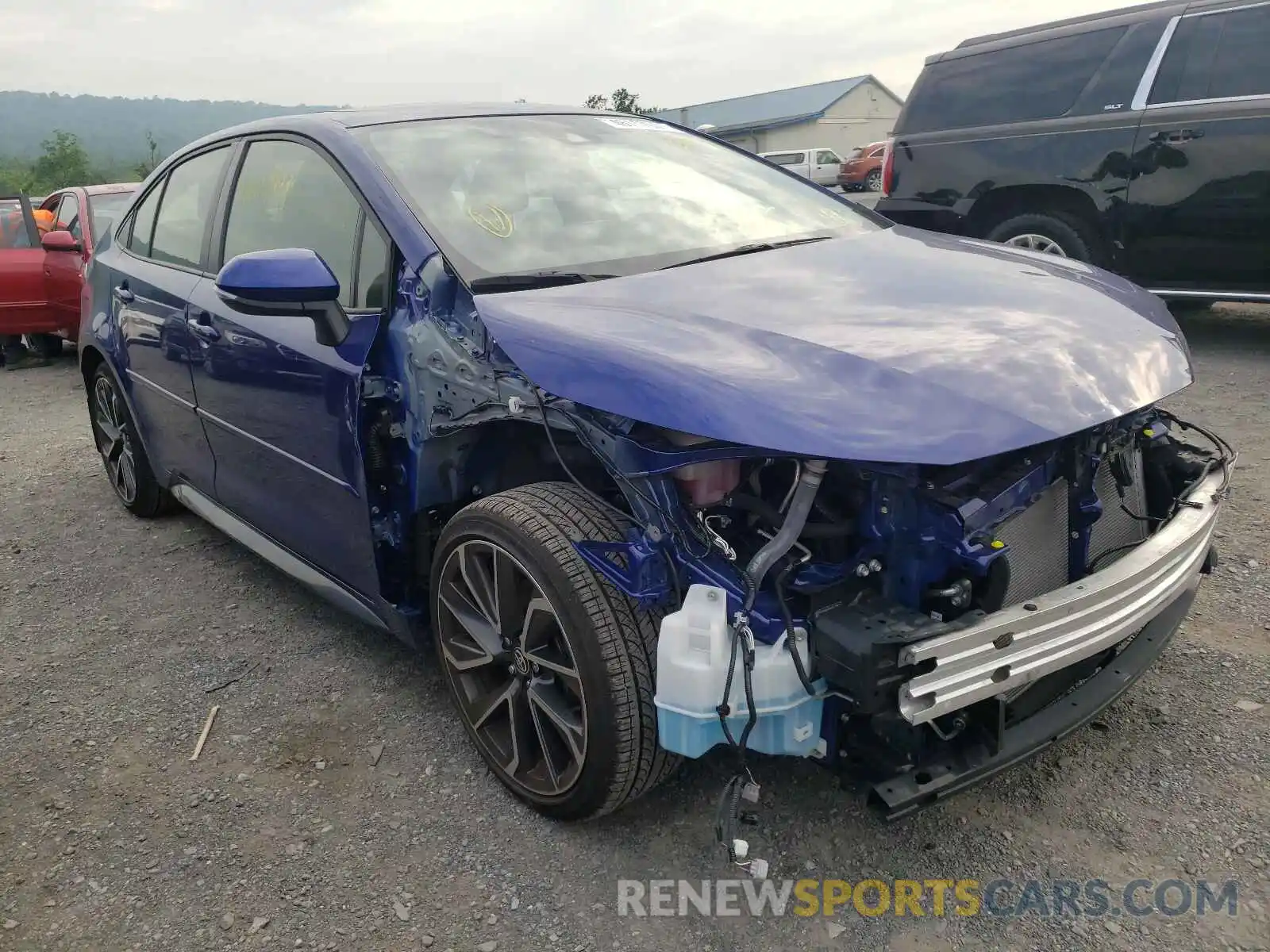 1 Photograph of a damaged car JTDT4RCE5LJ026024 TOYOTA COROLLA 2020